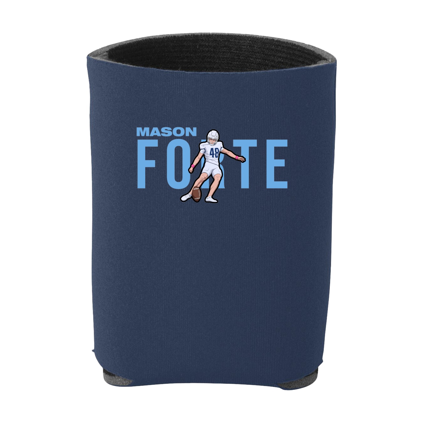 Can Holder — Player Name in Navy