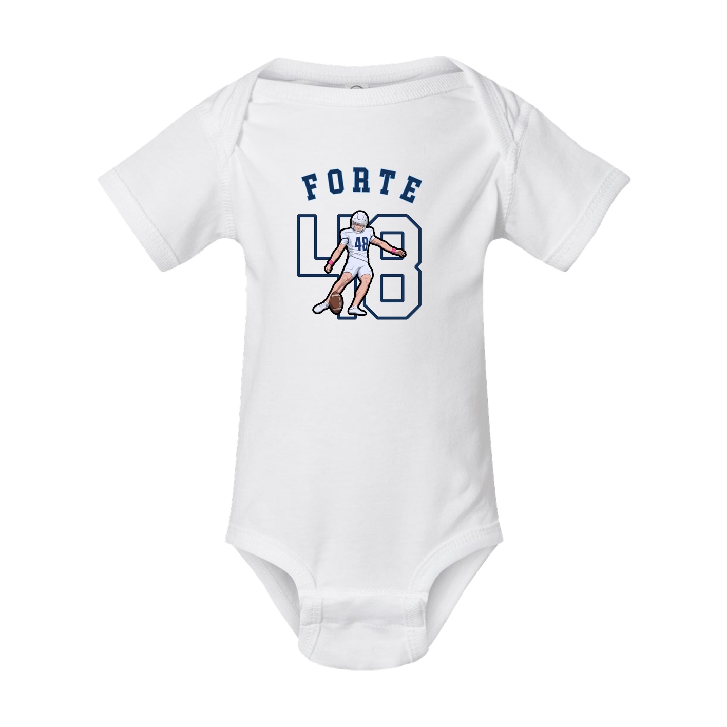 Baby Onesie — Shirsey Arch in White