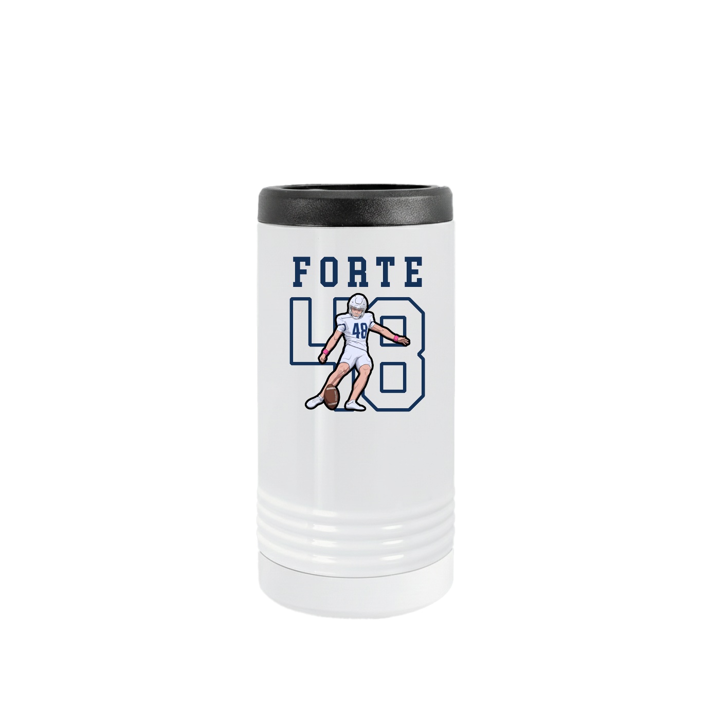 Slim Beverage Holder — Shirsey in White