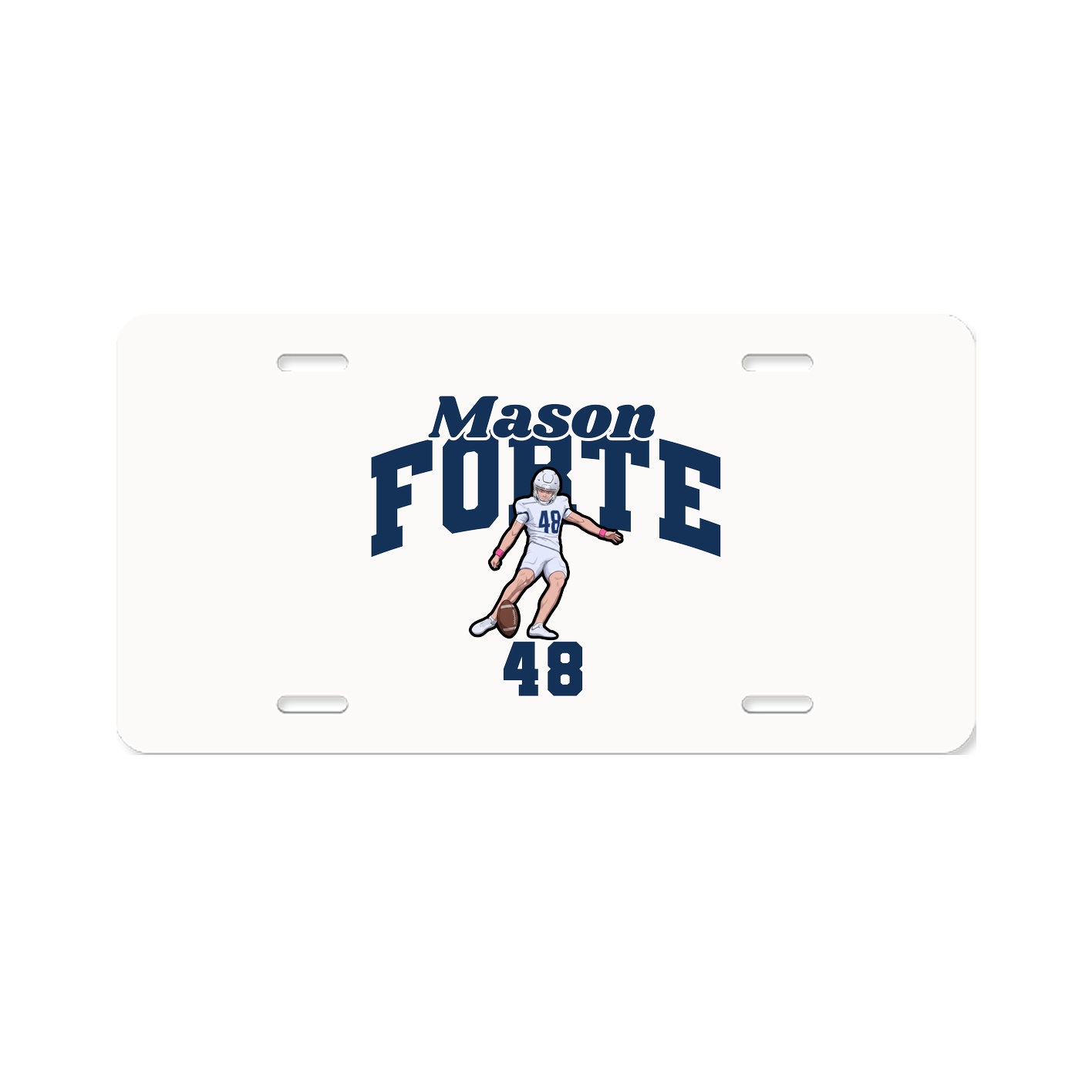 License Plate — Signature Arch in Classic