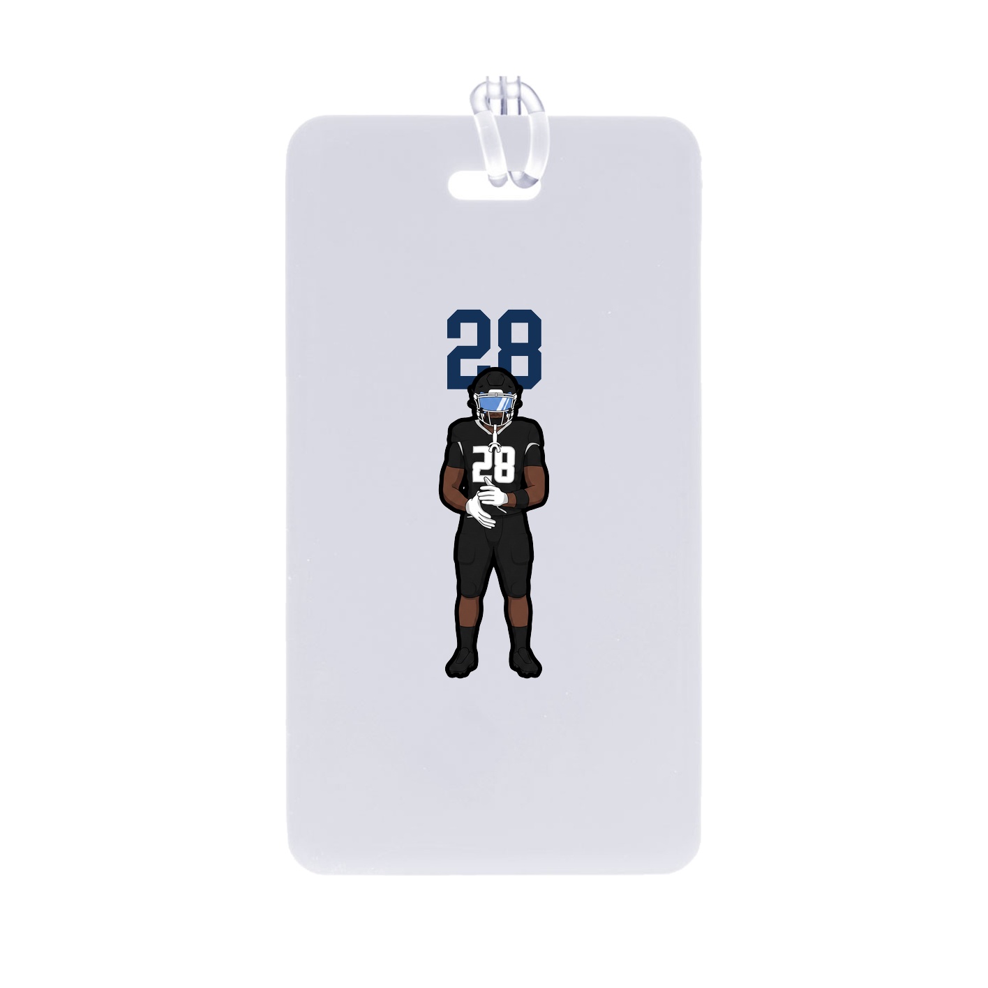 Bag Tag — Number Top in Classic