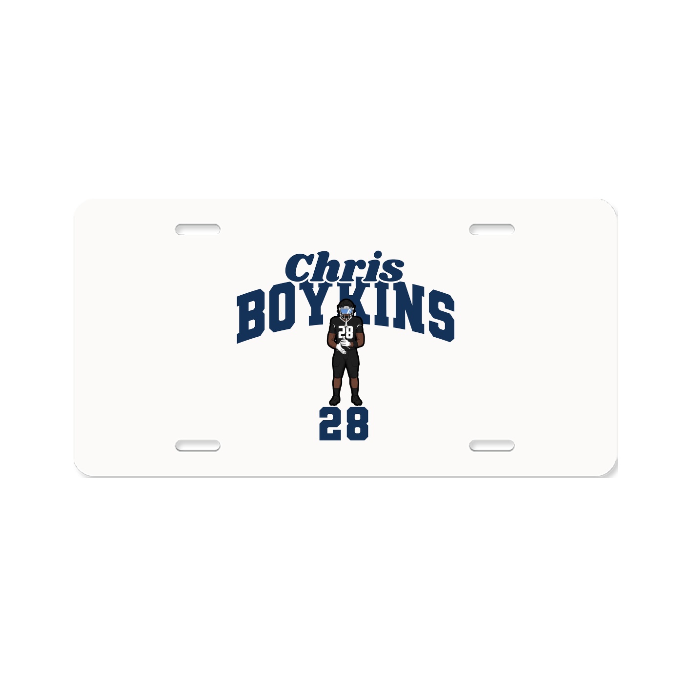License Plate — Signature Arch in Classic