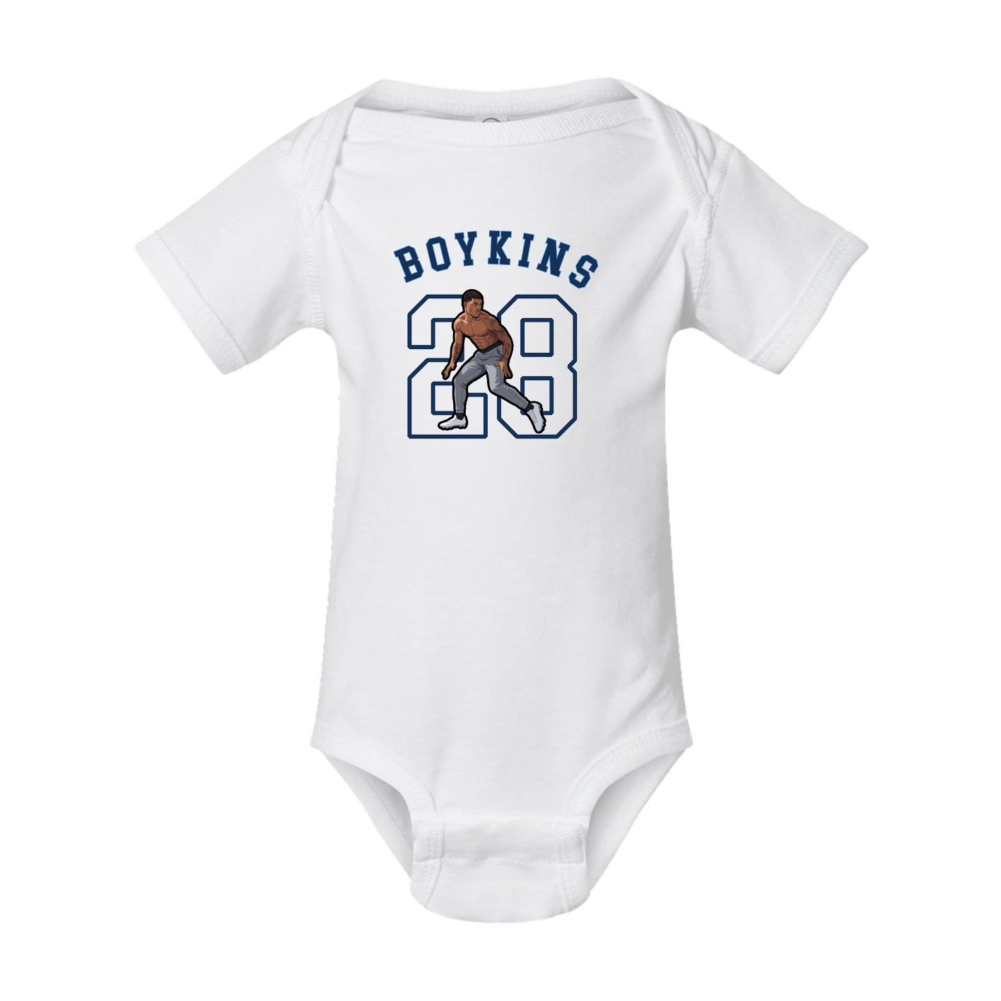 Baby Onesie — Shirsey Arch in White