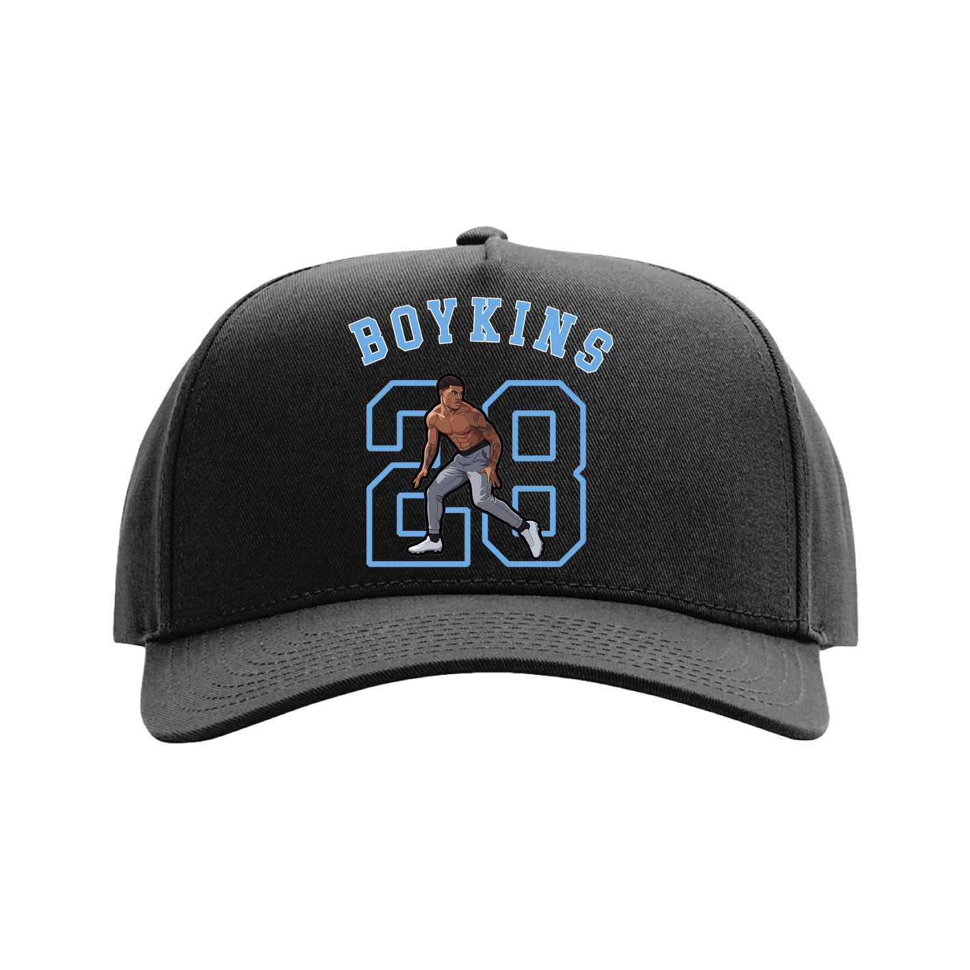 Full Fabric Five-Panel Champ Cap