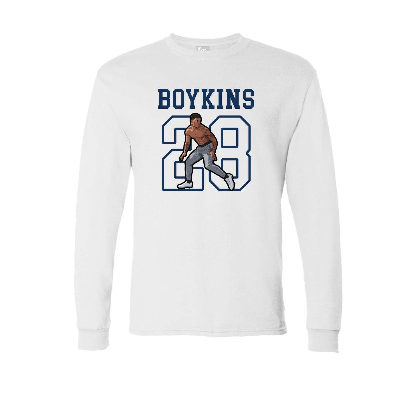 Long Sleeve Tee — Shirsey in White