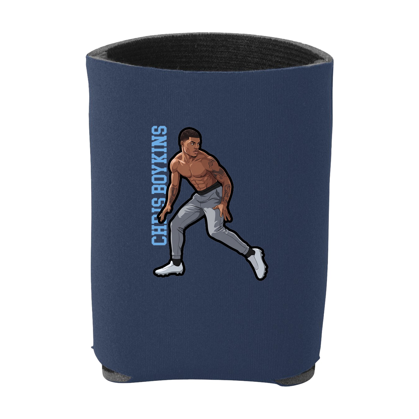 Can Holder — Name Vertical in Navy