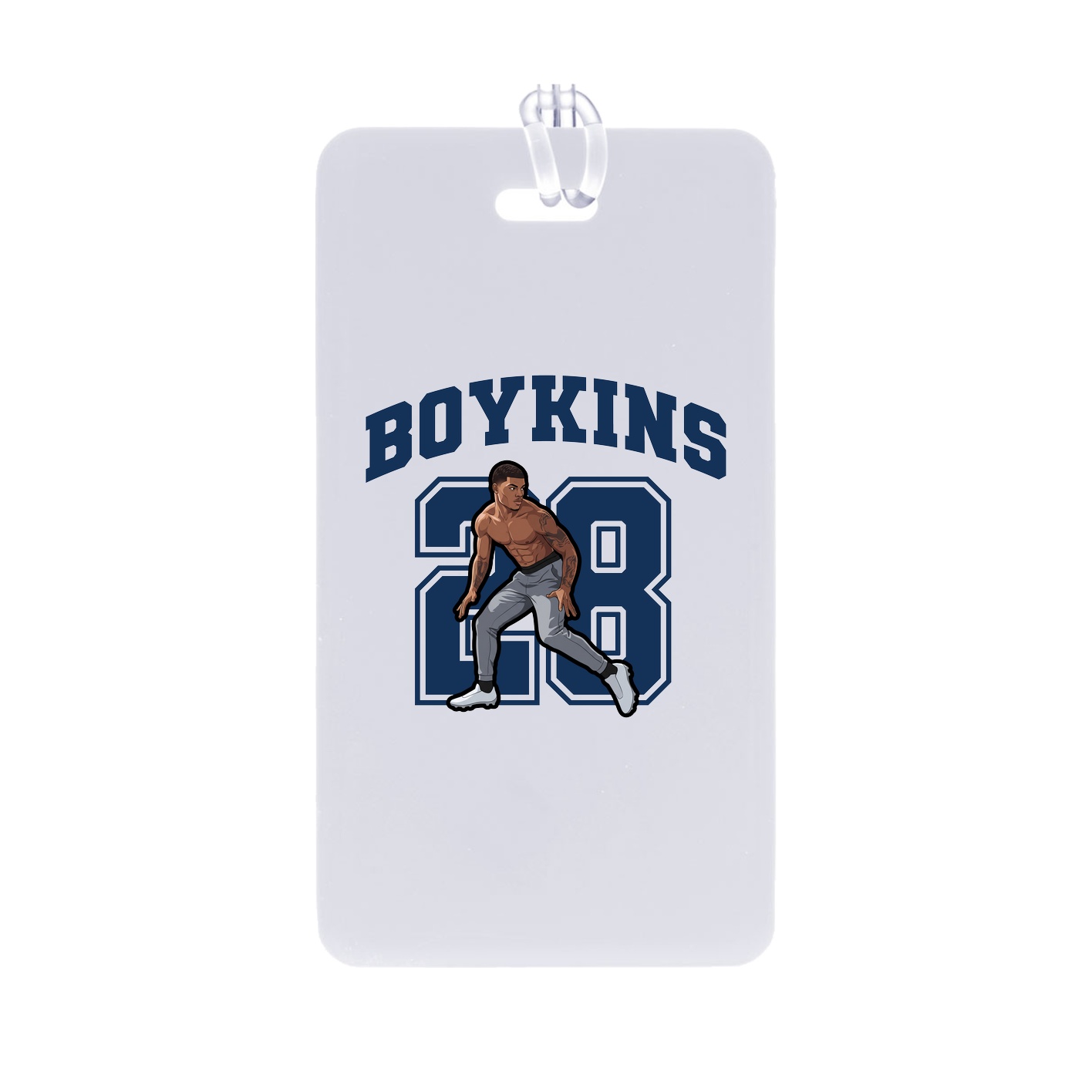 Bag Tag — Number in Classic