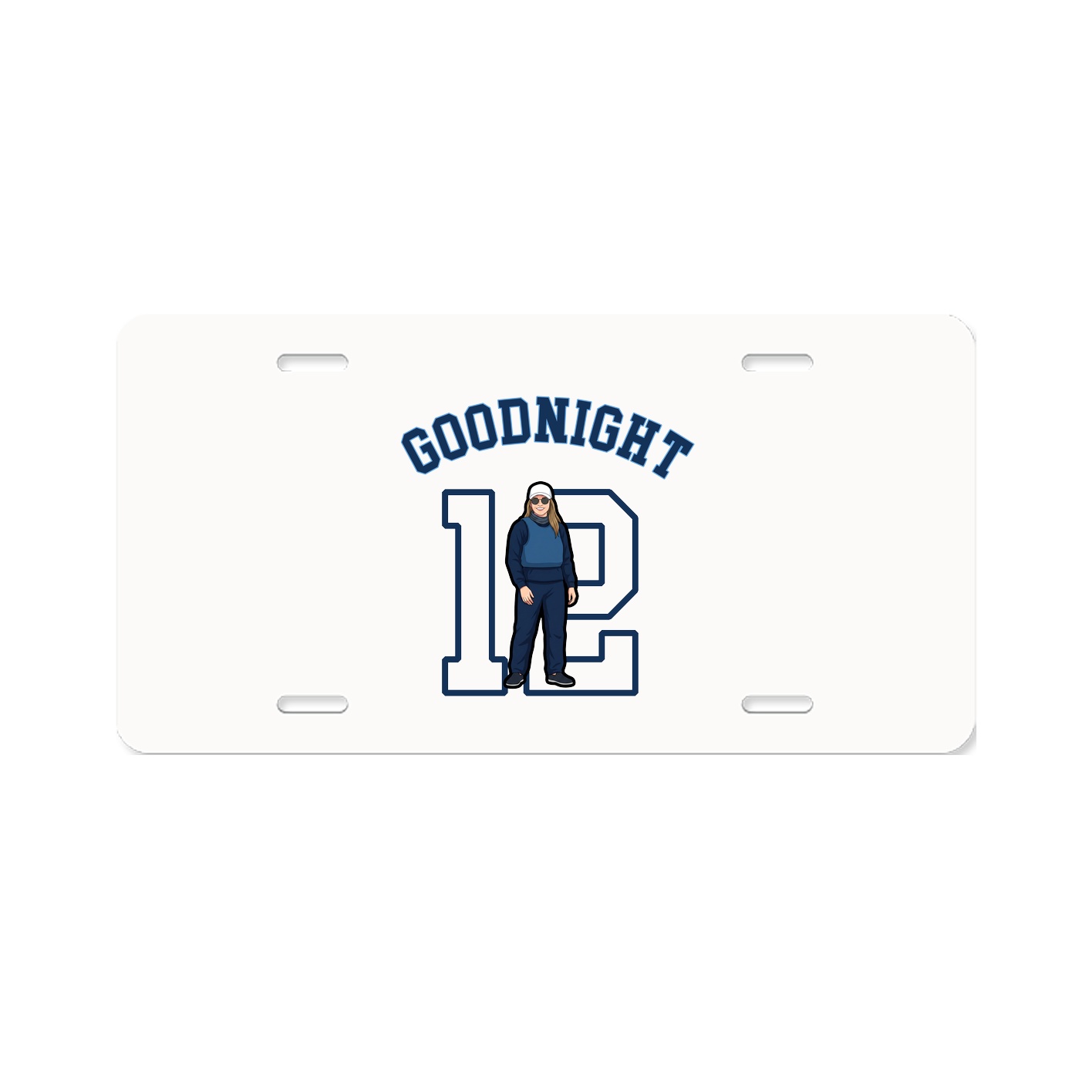 License Plate — Shirsey Arch in Classic
