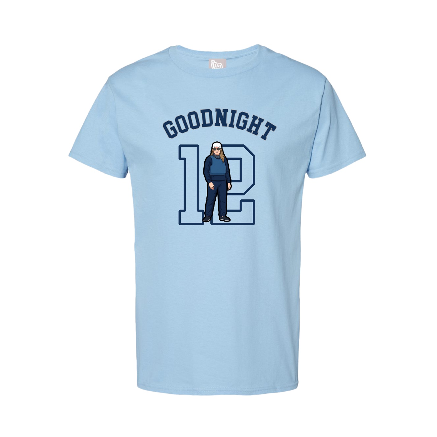 Youth Tee — Shirsey Arch in Light Blue