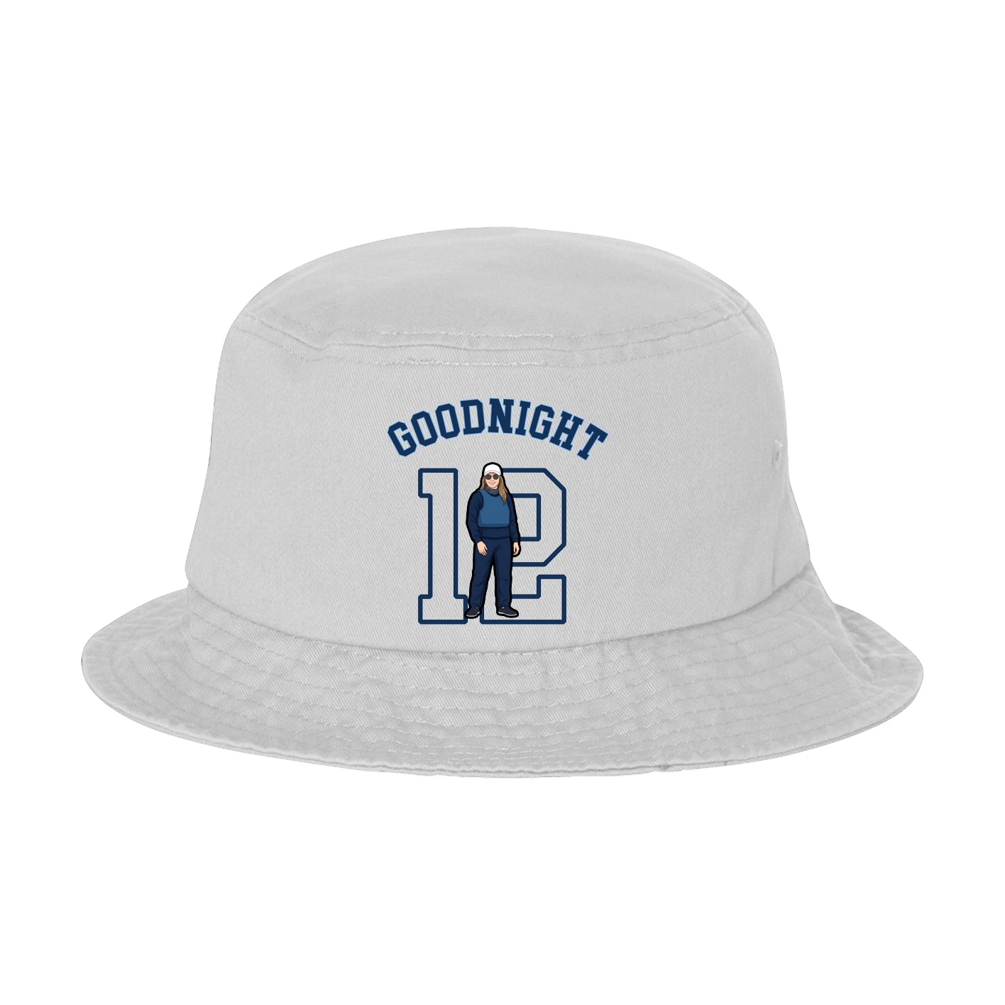 Bucket Cap — Shirsey Arch in White