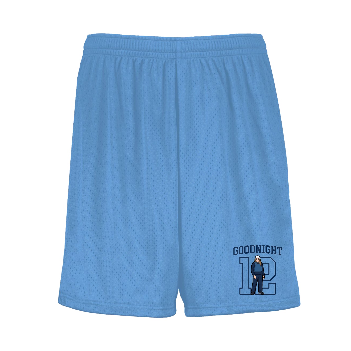 Shorts — Shirsey in Light Blue