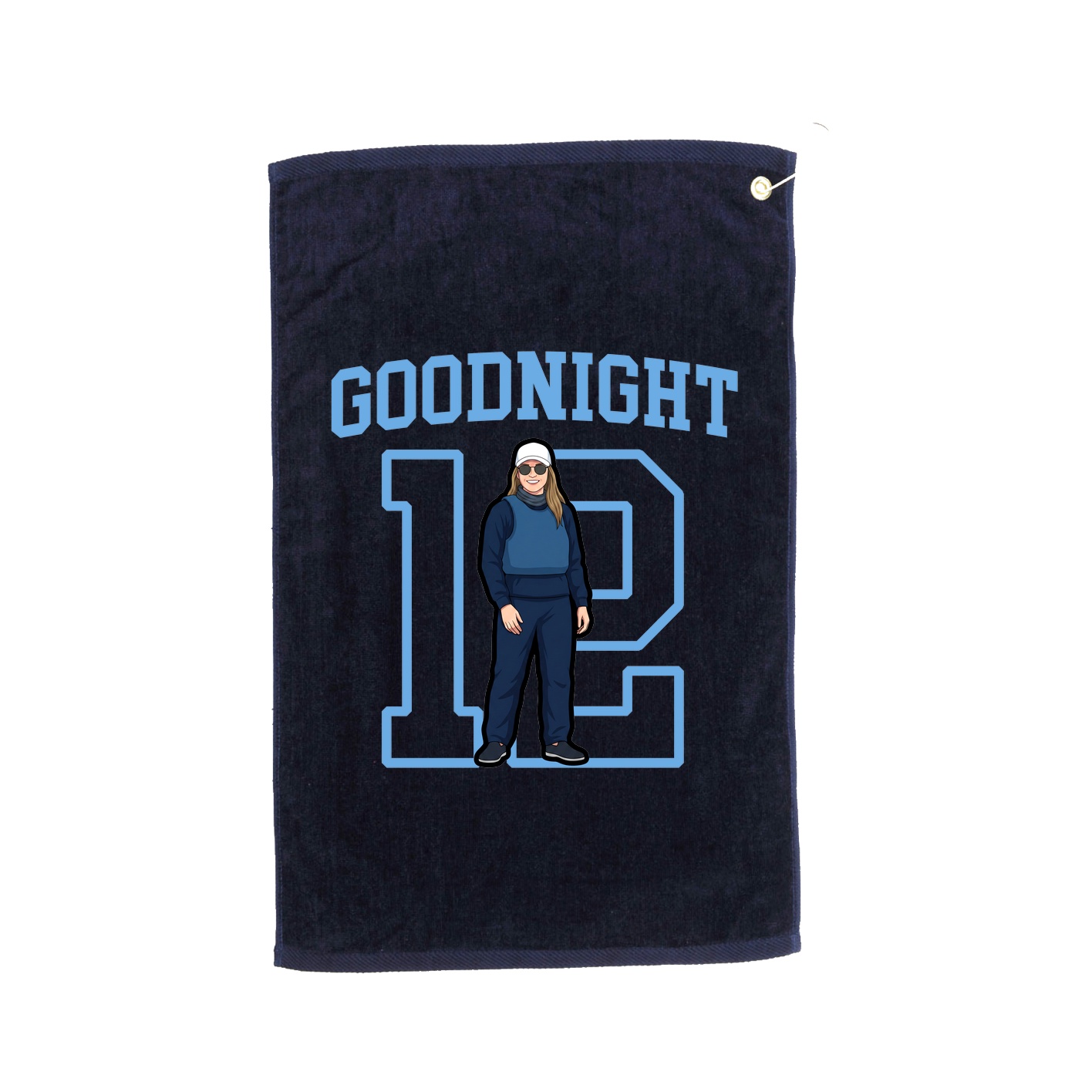 Golf Towel — Shirsey in Navy