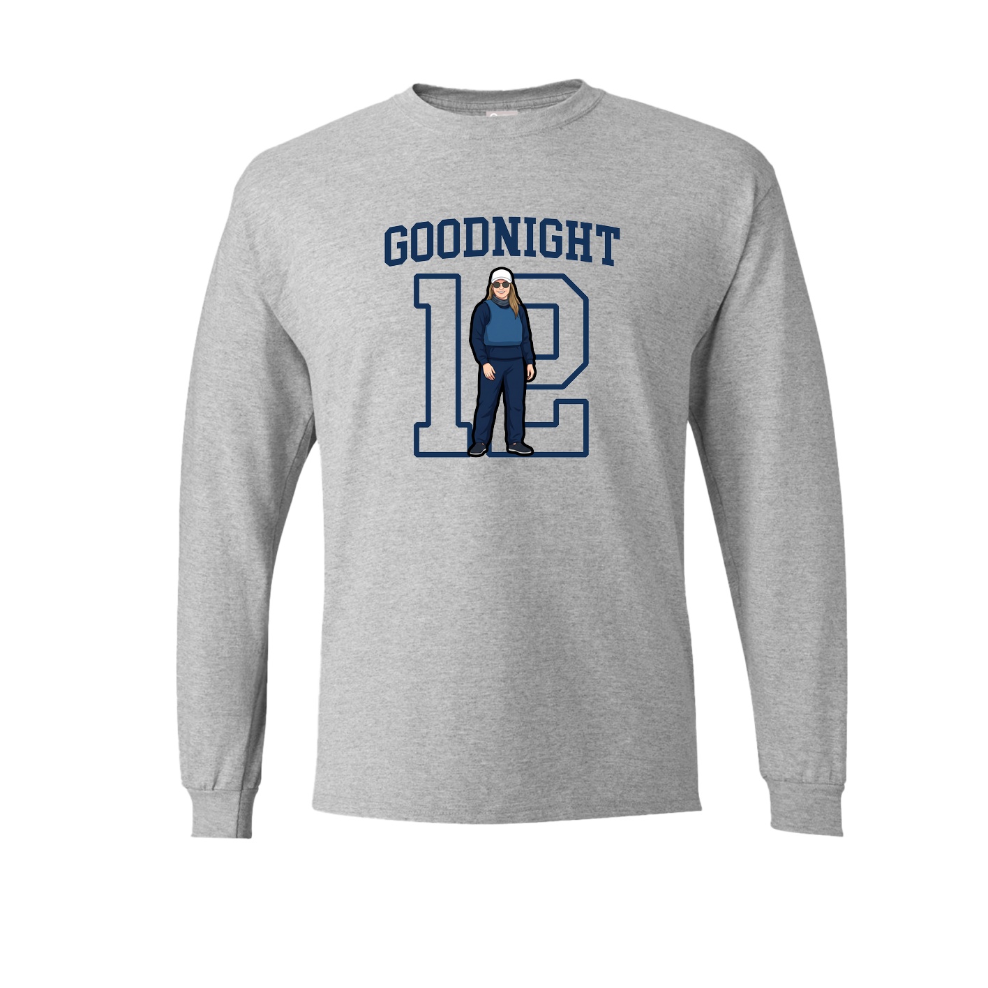 Long Sleeve Tee — Shirsey in Grey
