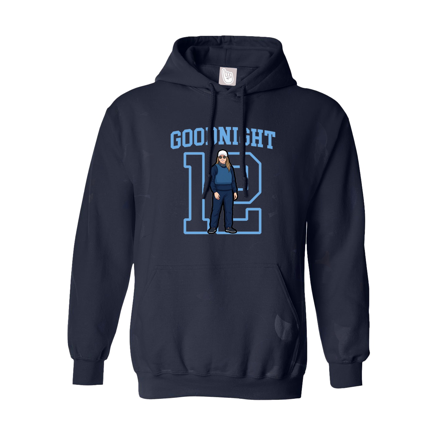 Youth Hoodie — Shirsey in Navy
