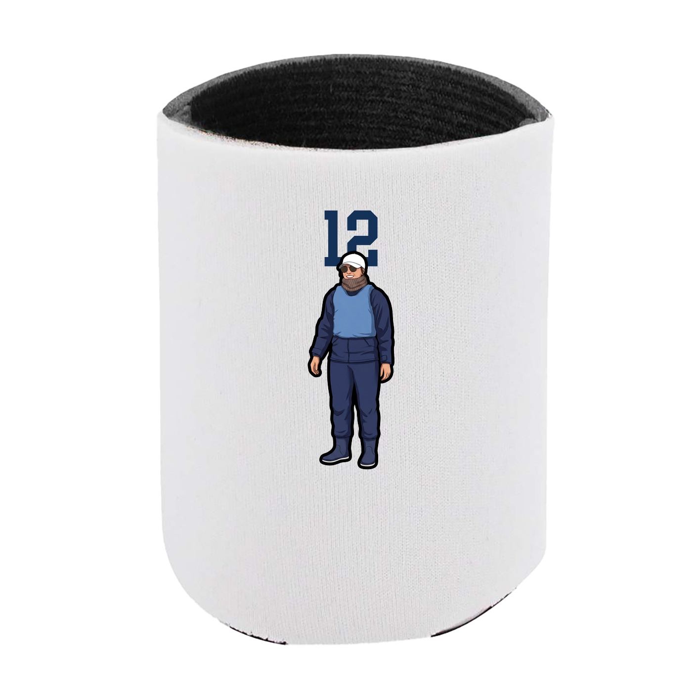 Can Holder — Number Top in White