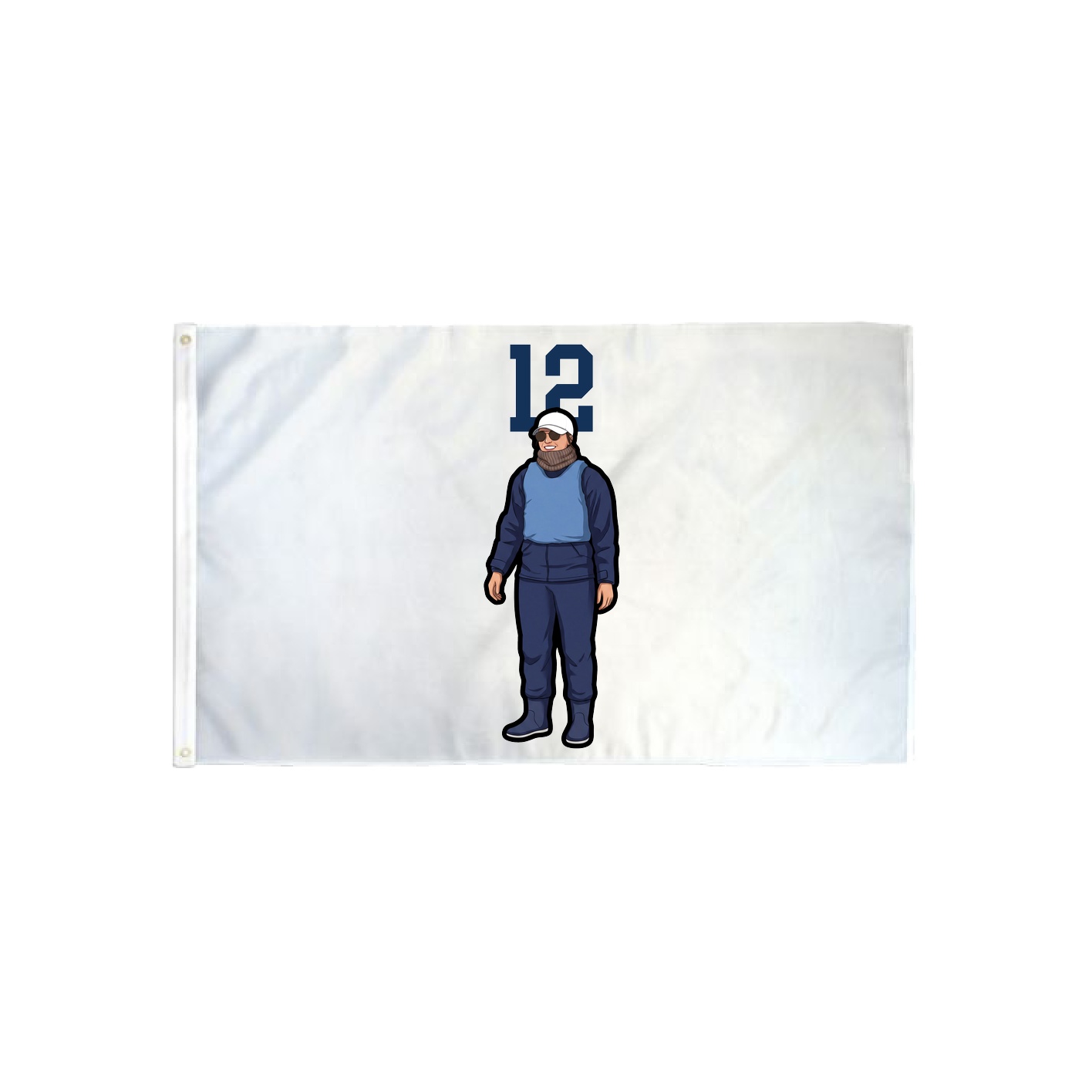 3x5 Flag — Number Top in Classic