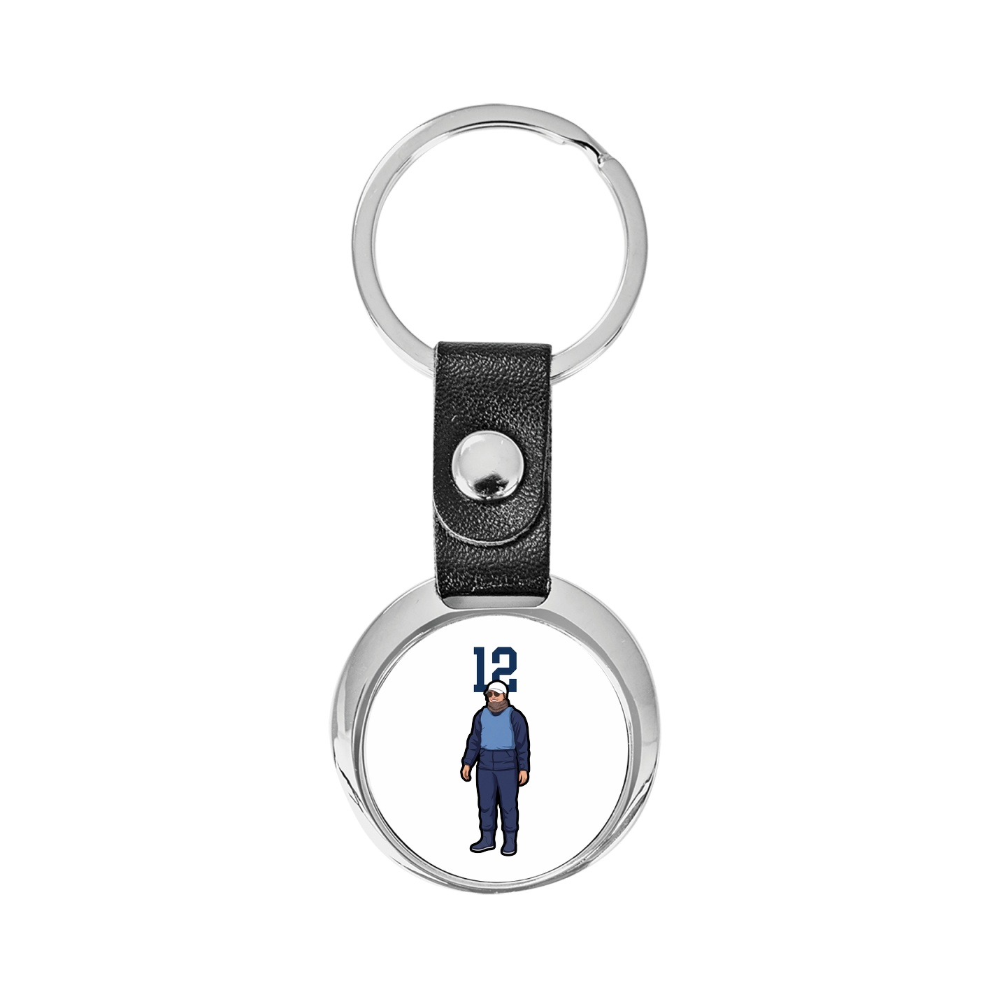 Key Chain — Number Top in Classic