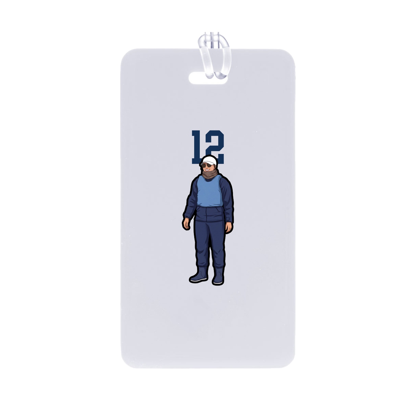 Bag Tag — Number Top in Classic
