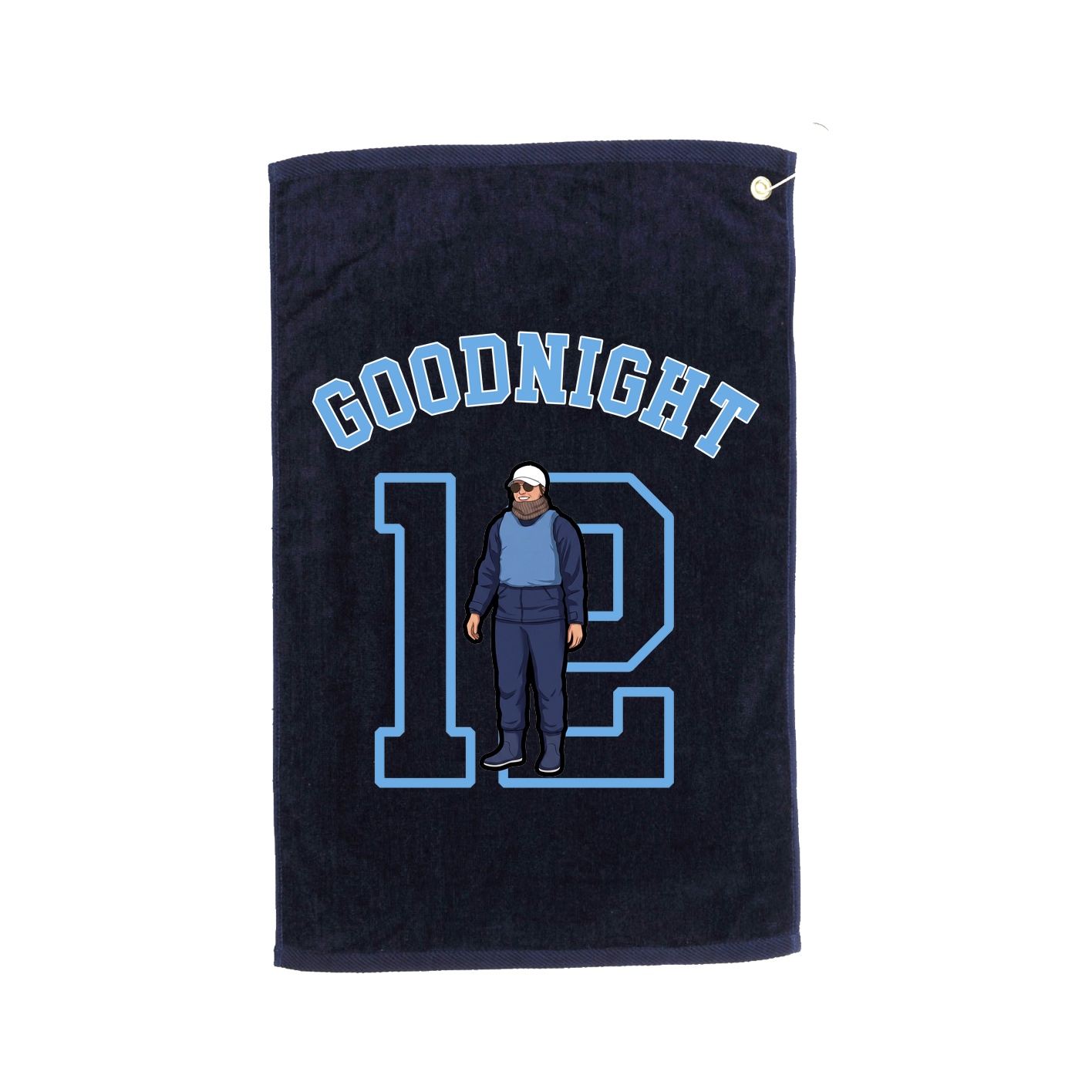 Golf Towel — Shirsey Arch in Navy