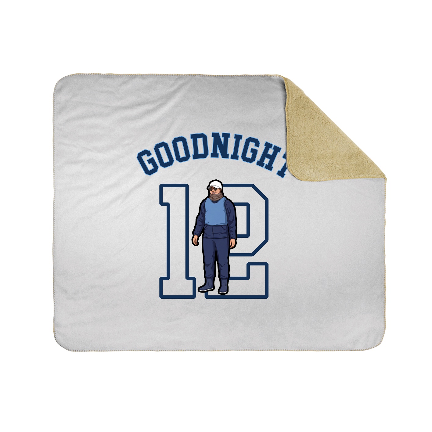 Throw Blanket — Shirsey Arch in White