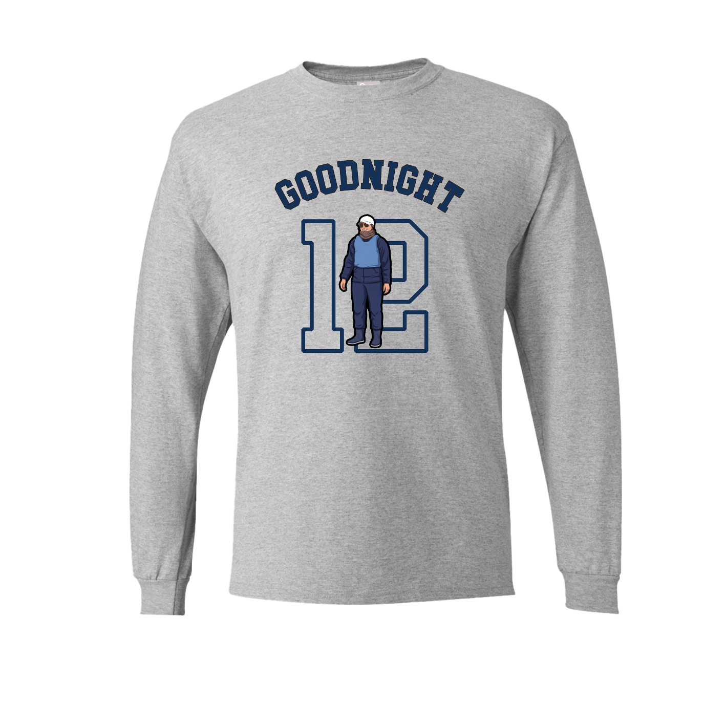 Long Sleeve Tee — Shirsey Arch in Grey