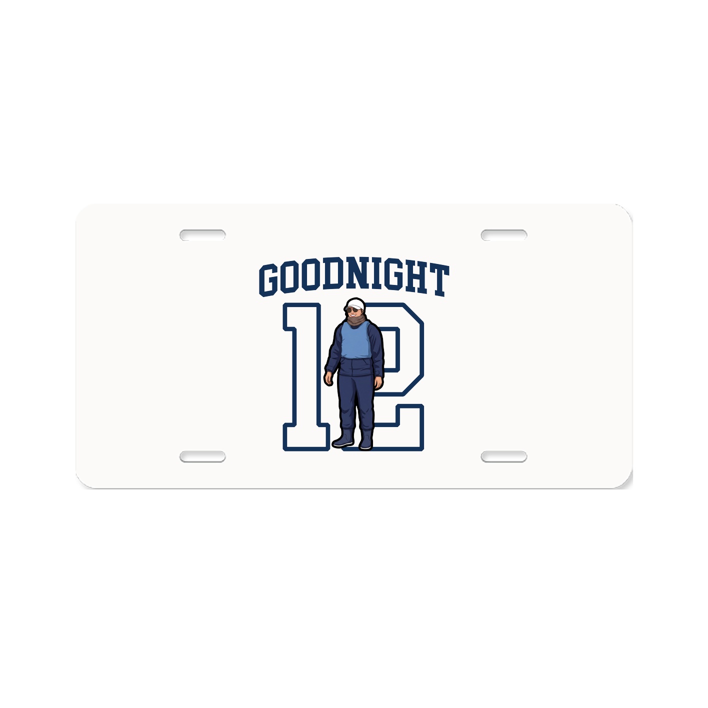 Aluminum License Plate