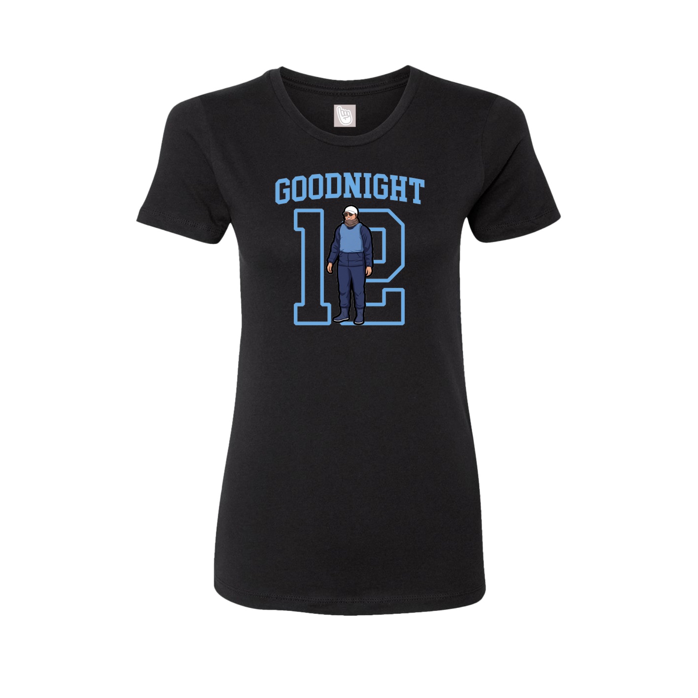 Fitted Women's Tee — Shirsey in Black