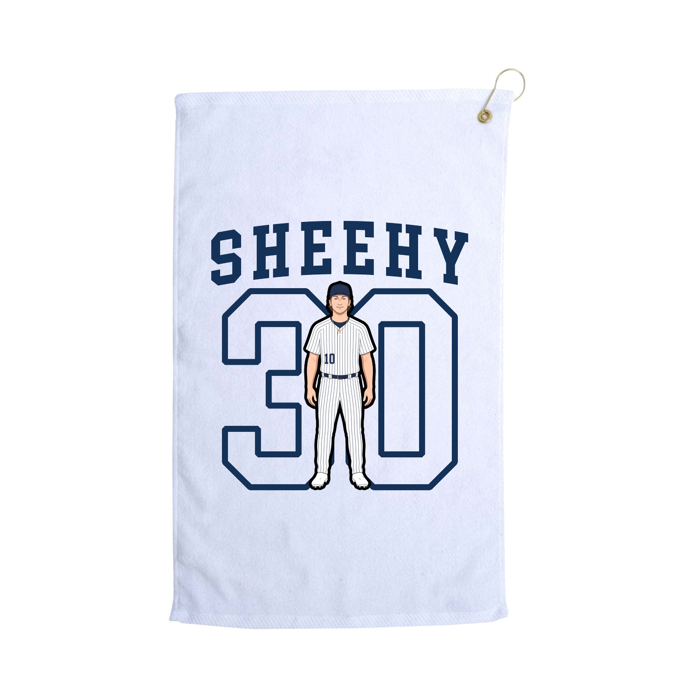 Golf Towel — Shirsey in White
