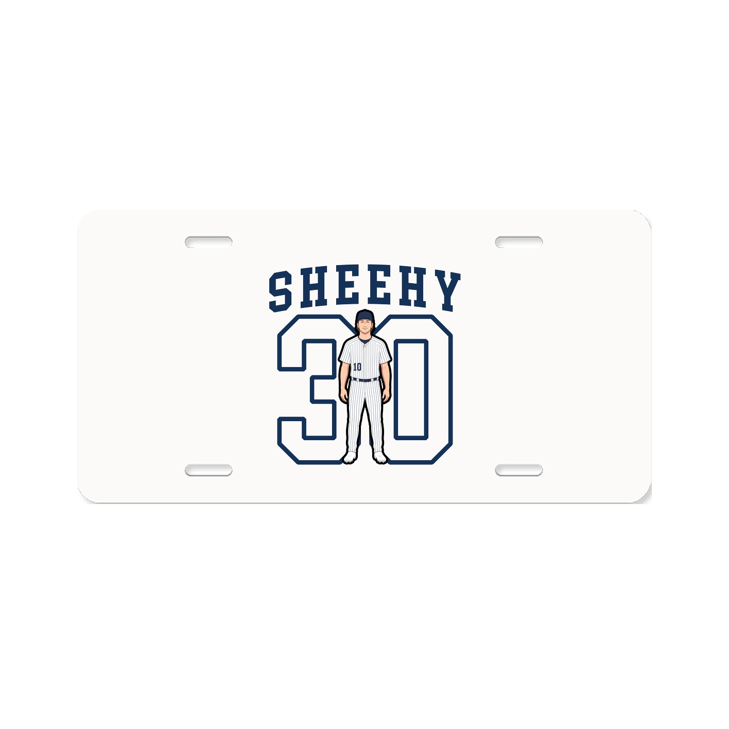License Plate — Shirsey in Classic