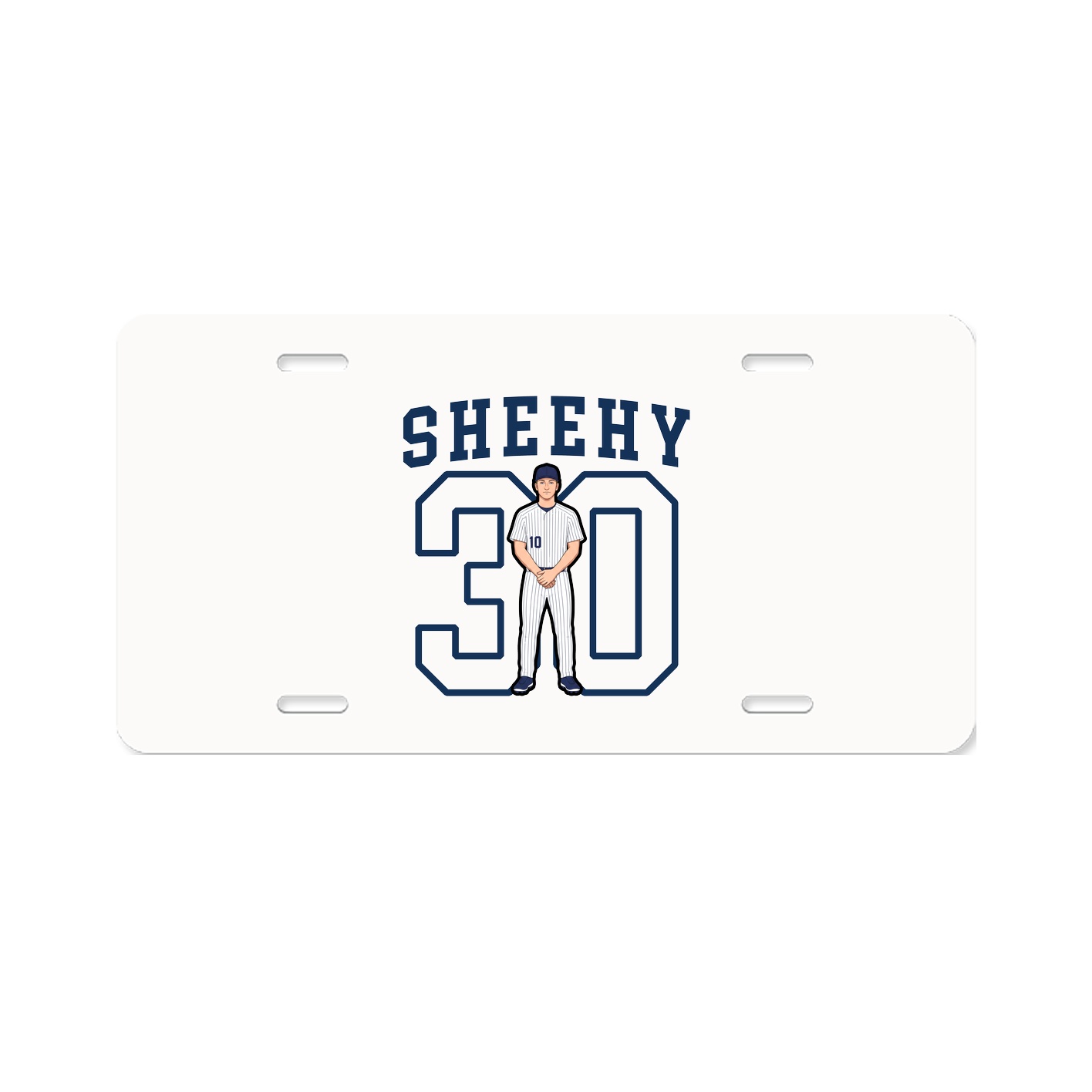 License Plate — Shirsey in Classic