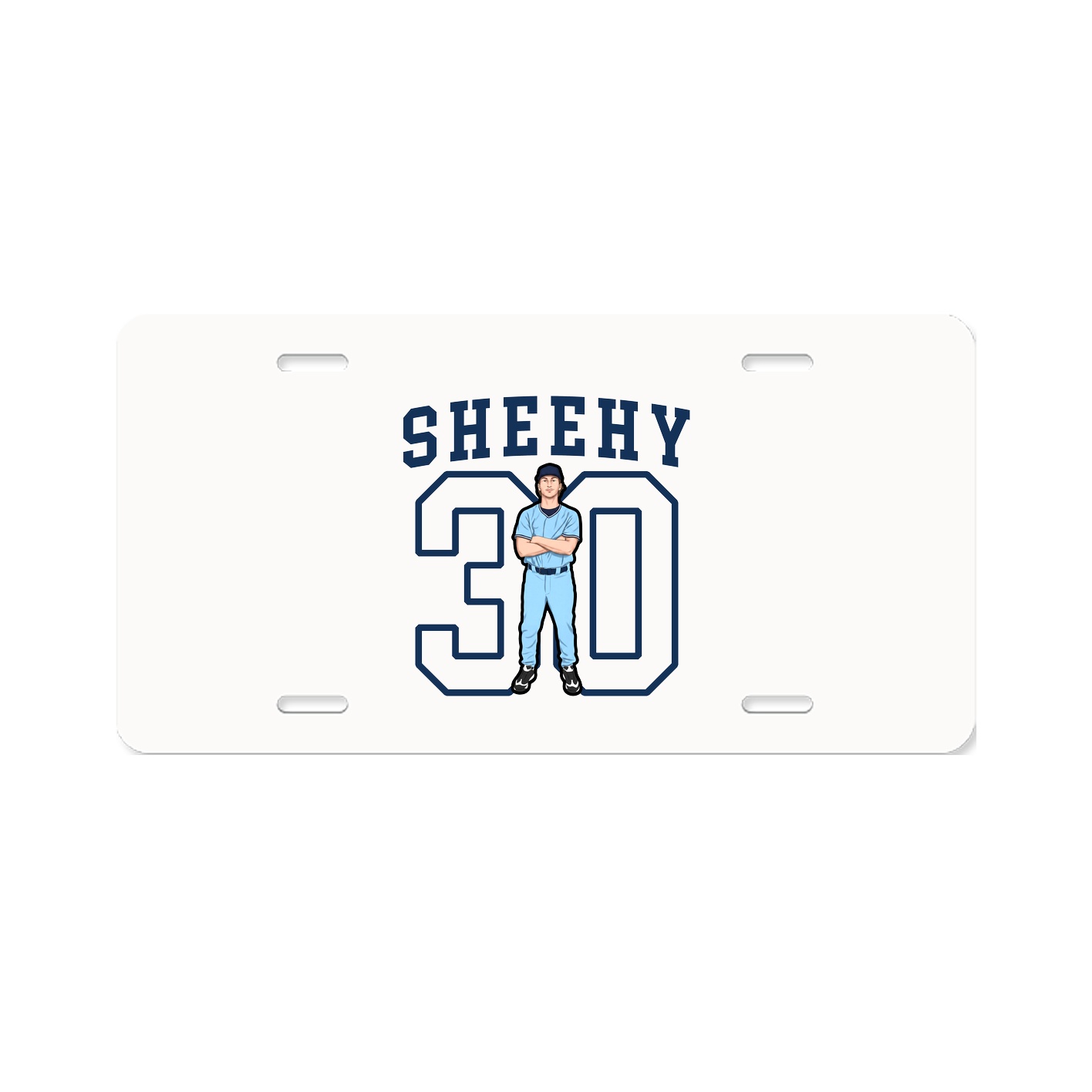License Plate — Shirsey in Classic