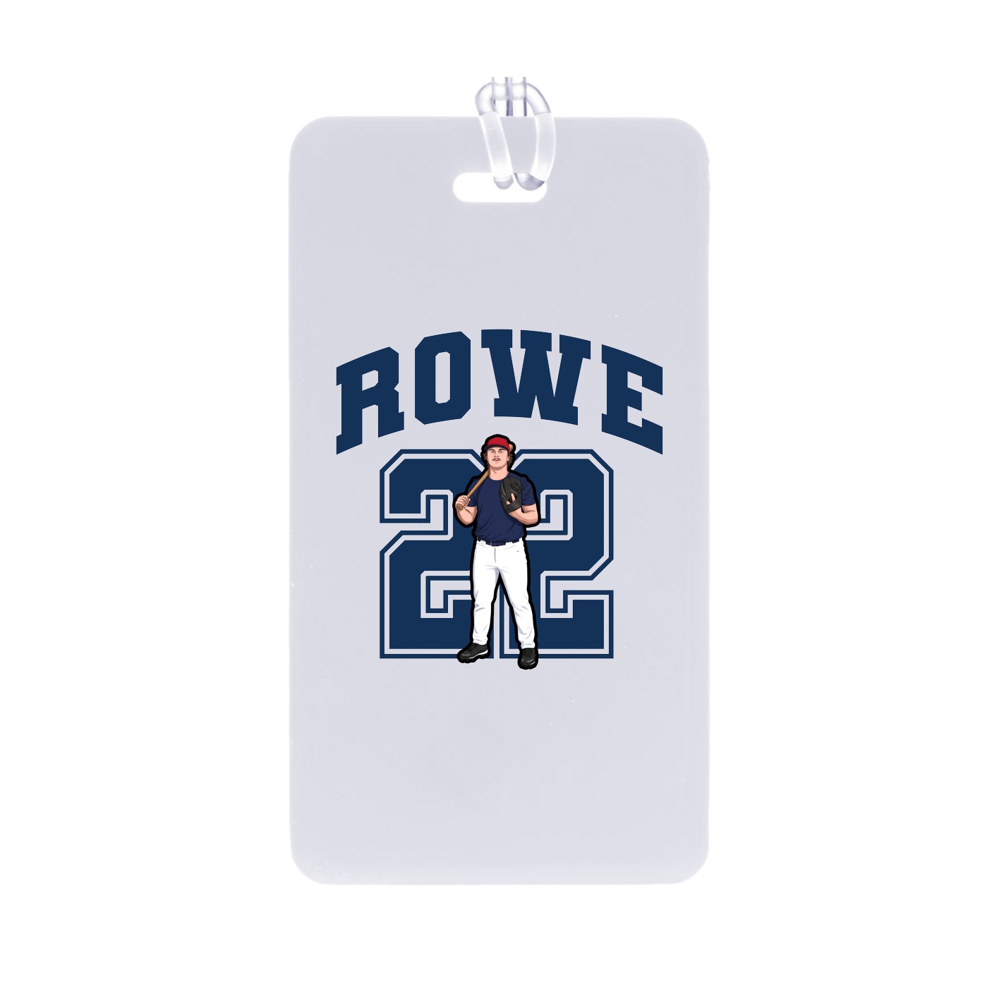 Bag Tag — Number in Classic