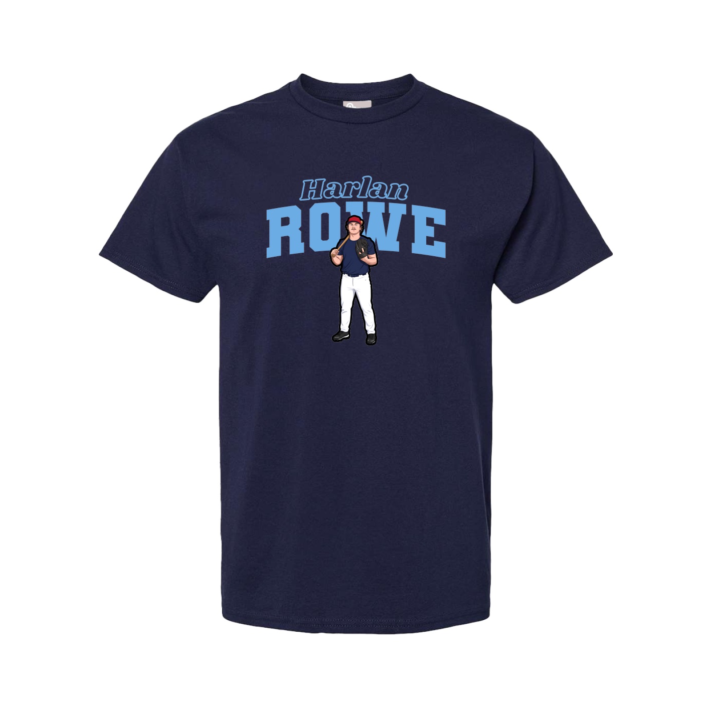Tee — Name Arch in Navy