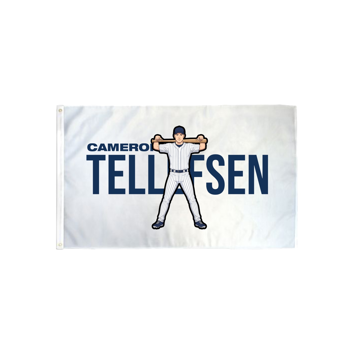 3x5 Flag — Player Name in Classic