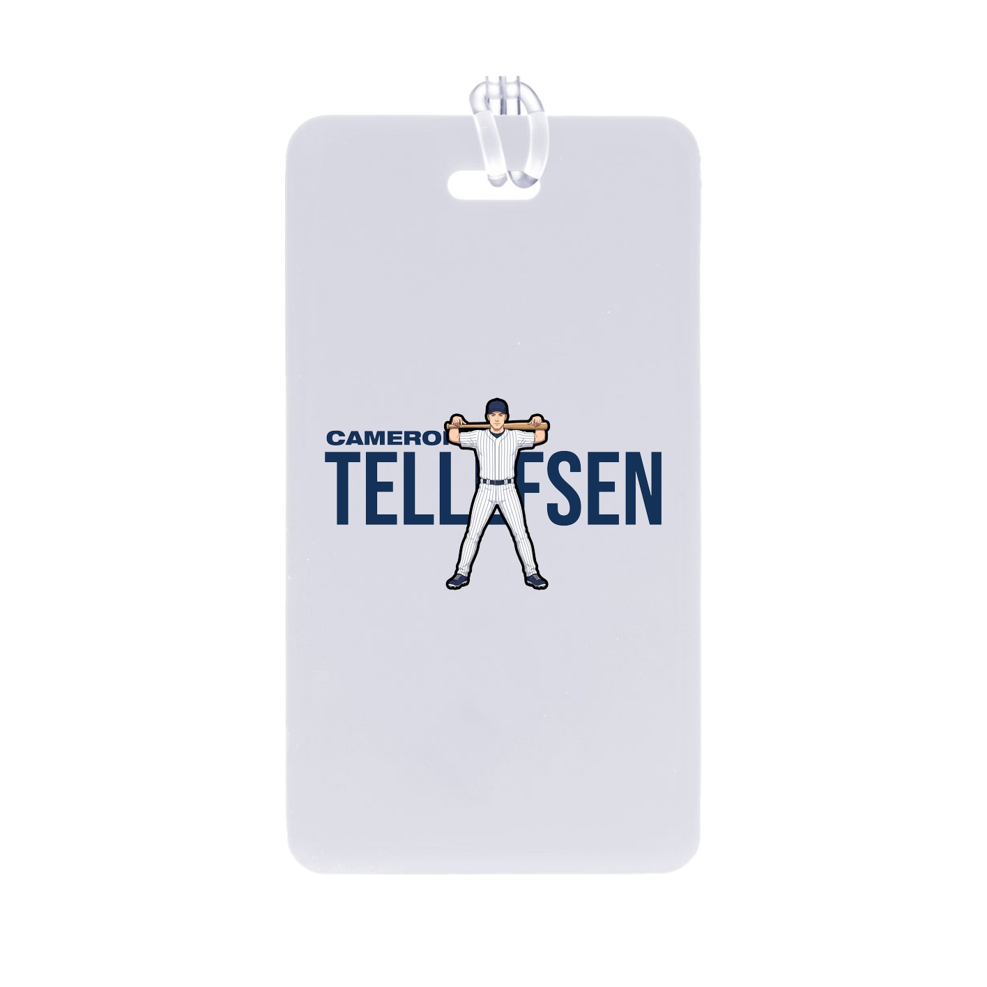 Bag Tag — Player Name in Classic