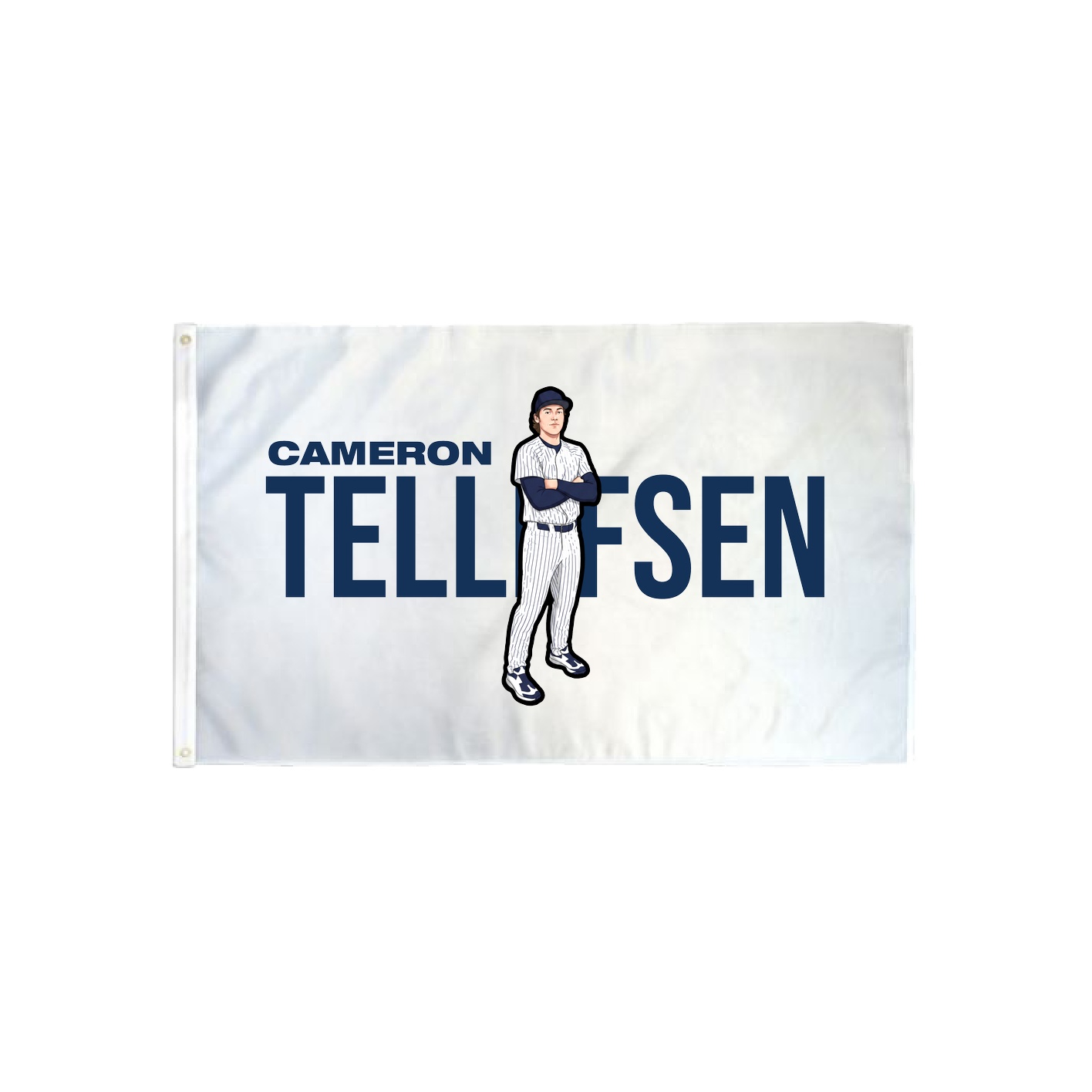 3x5 Flag — Player Name in Classic