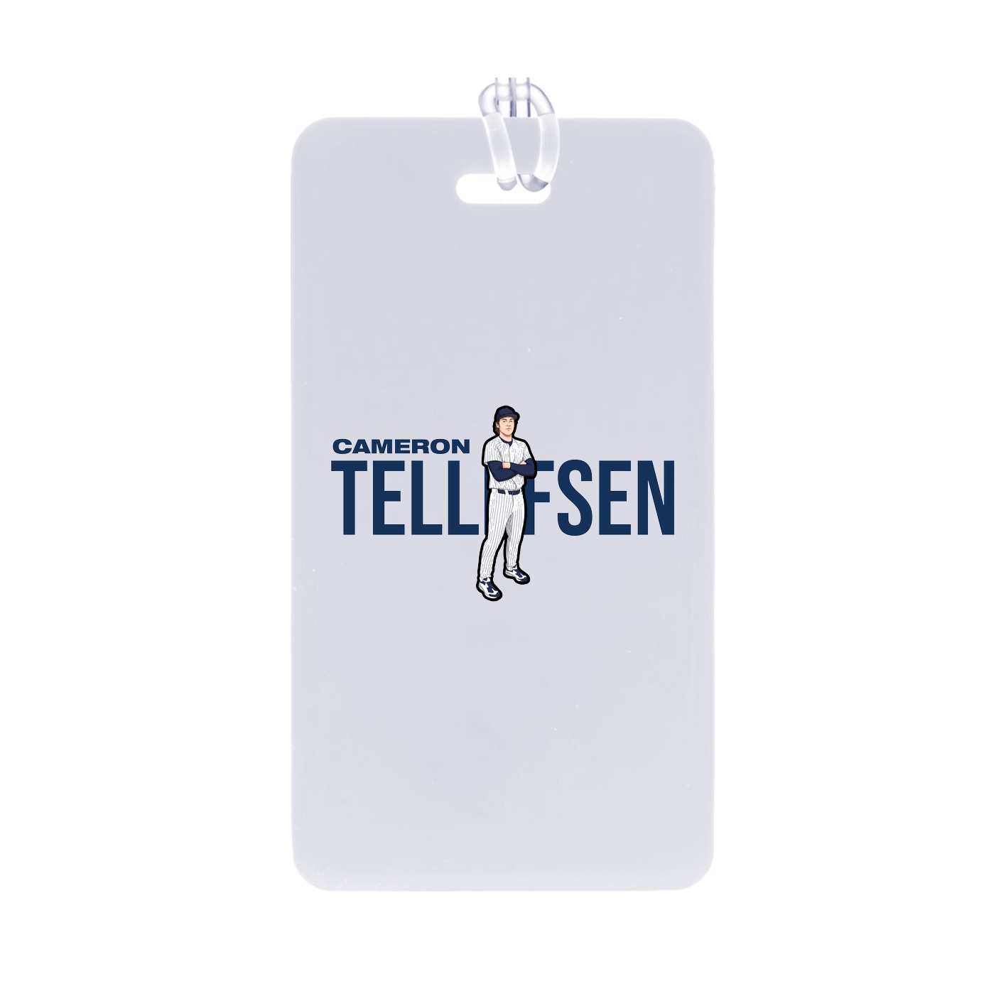Bag Tag — Player Name in Classic