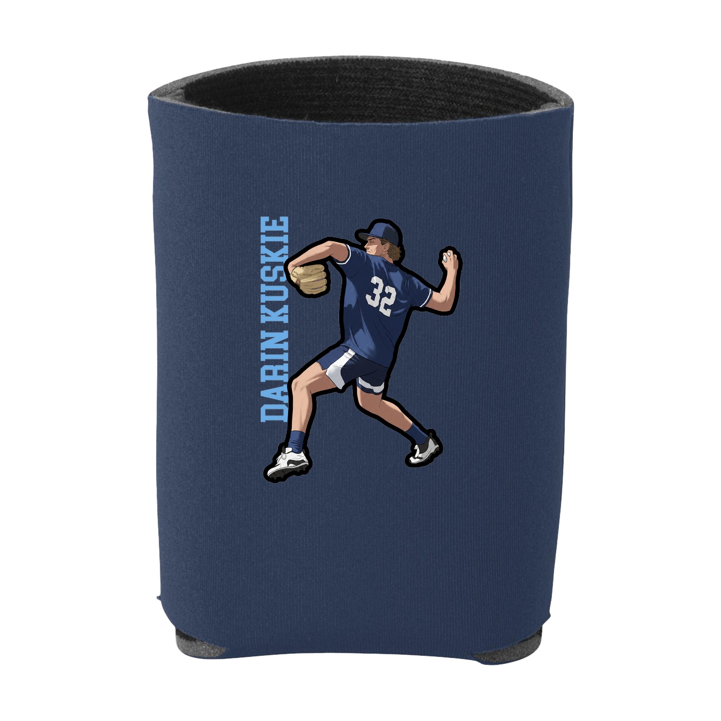 Can Holder — Name Vertical in Navy