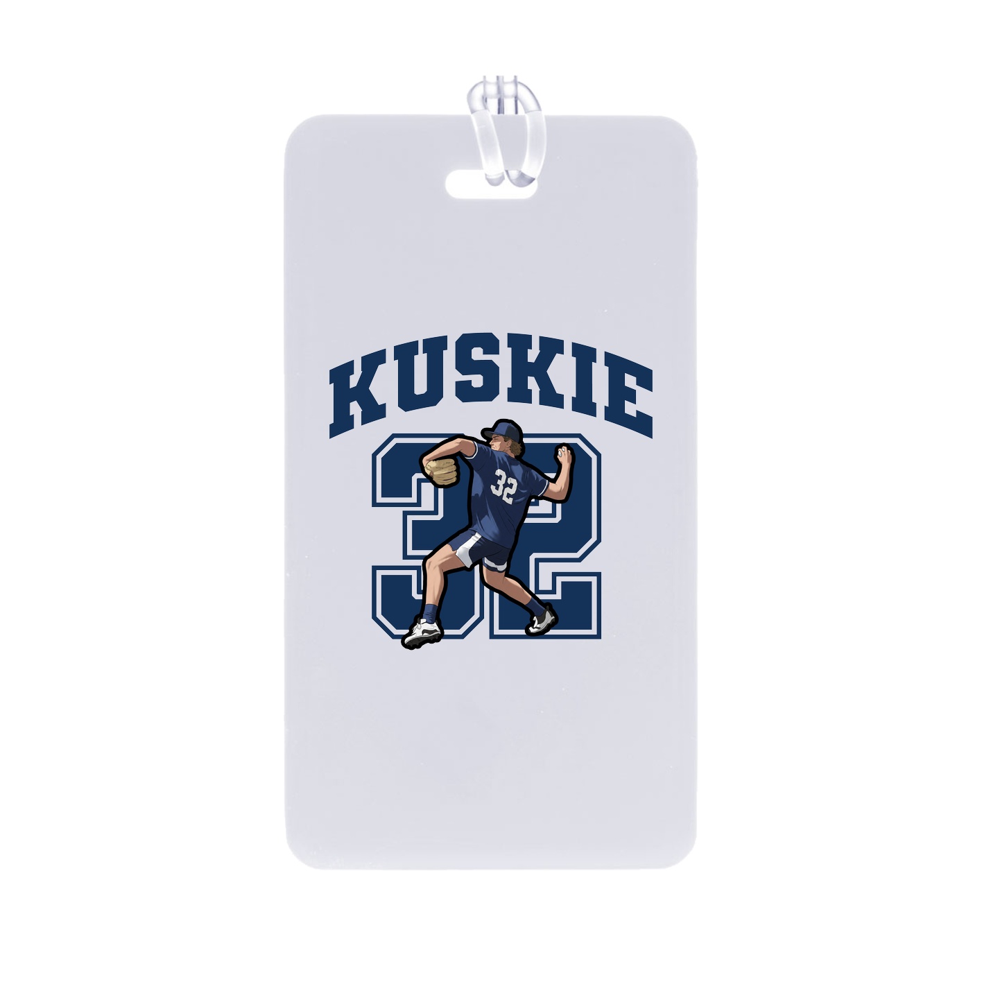 Bag Tag — Number in Classic