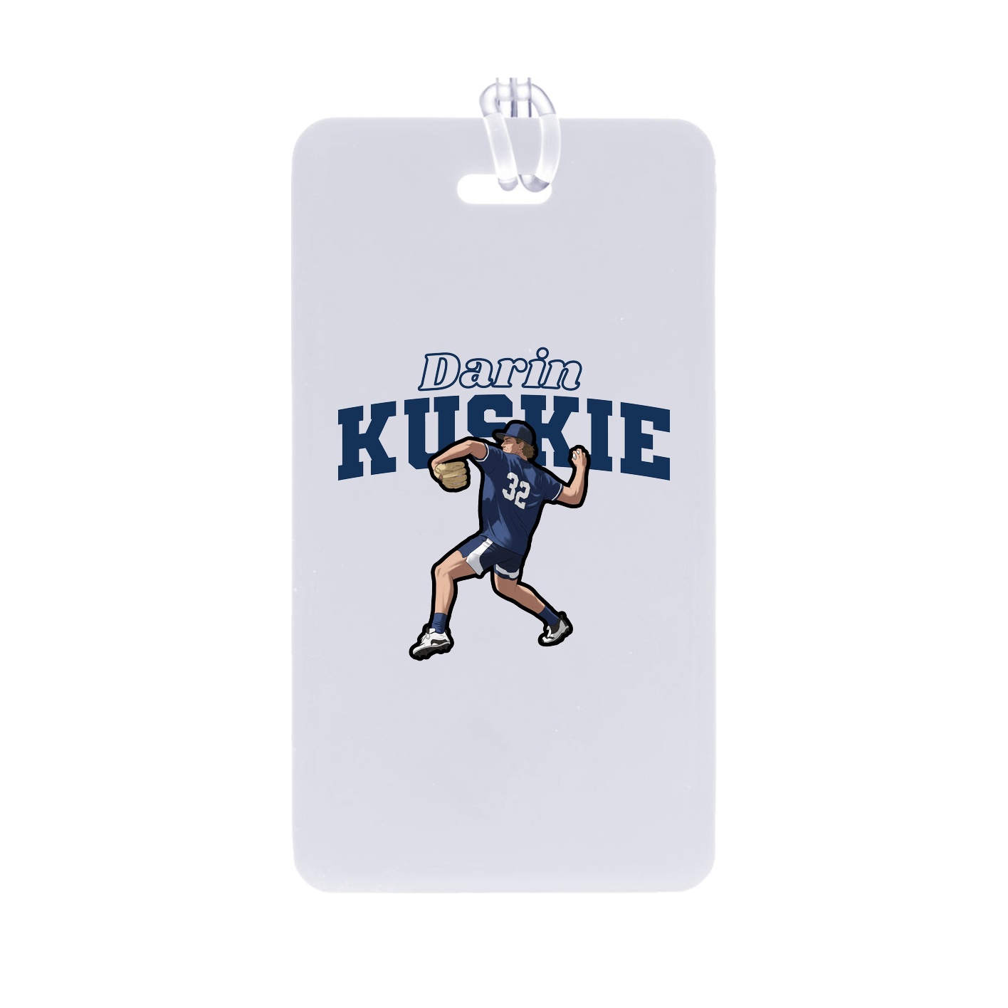 Bag Tag — Name Arch in Classic
