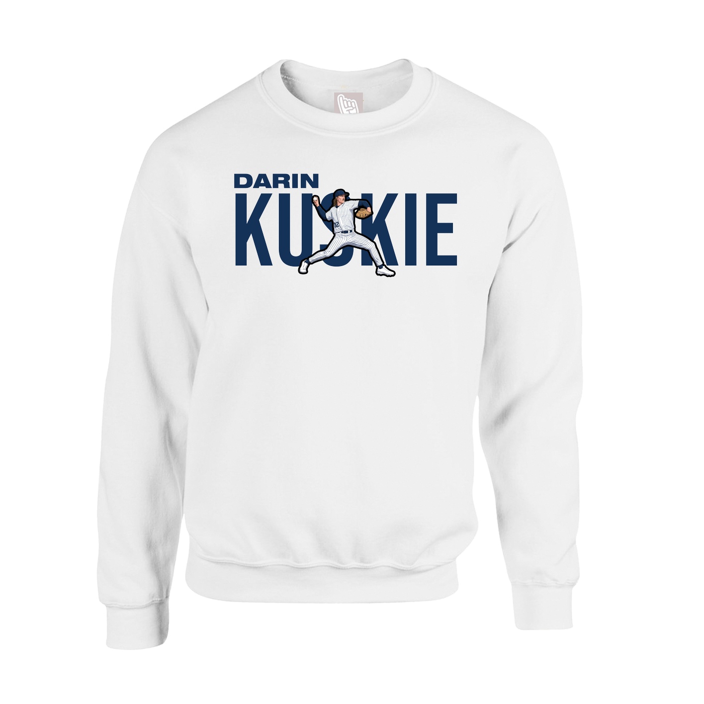 Fleece Crew — Player Name in White