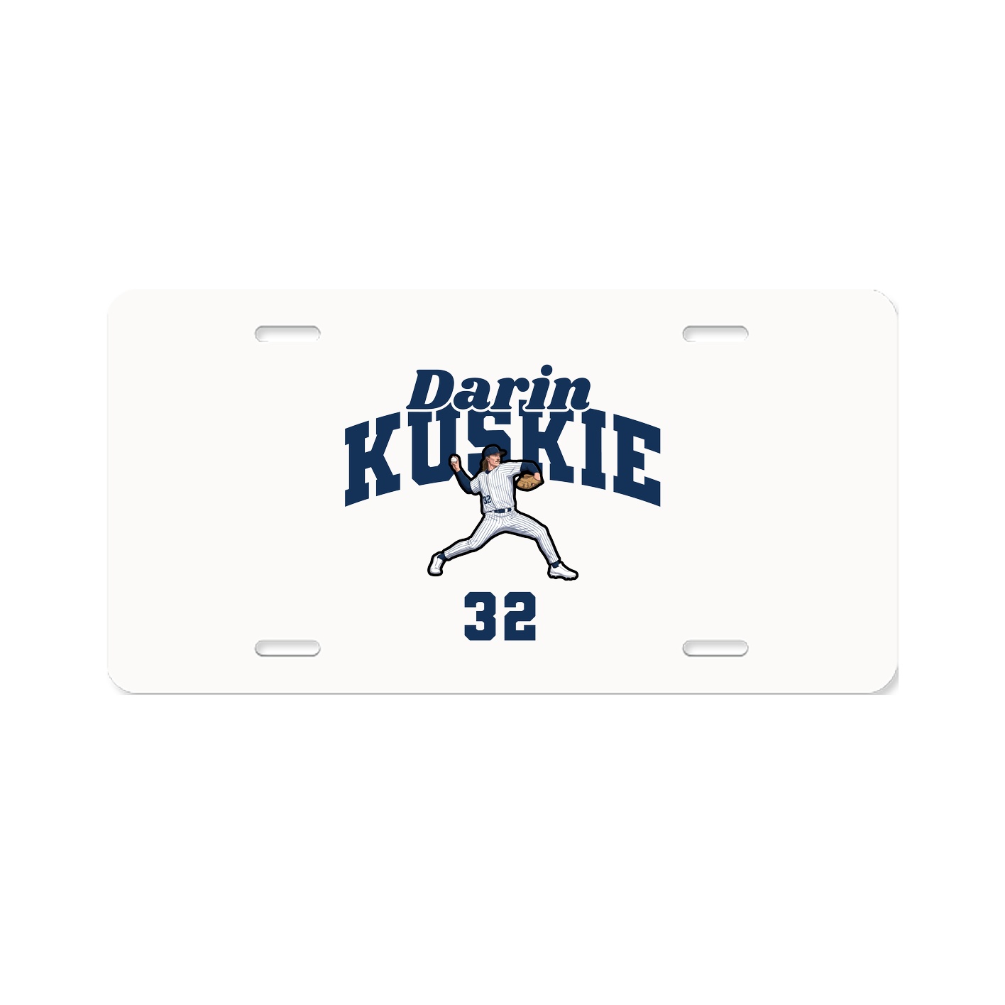 License Plate — Signature Arch in Classic