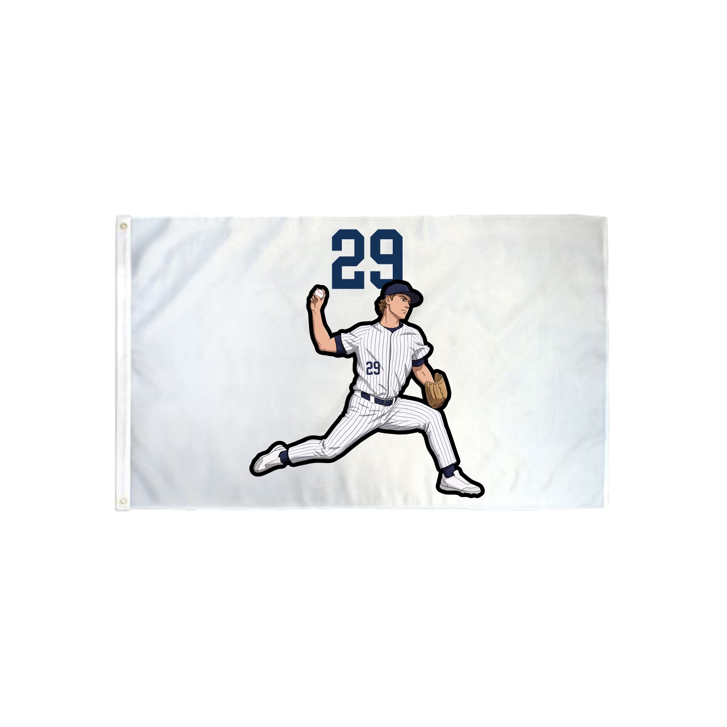 3x5 Flag — Number Top in Classic