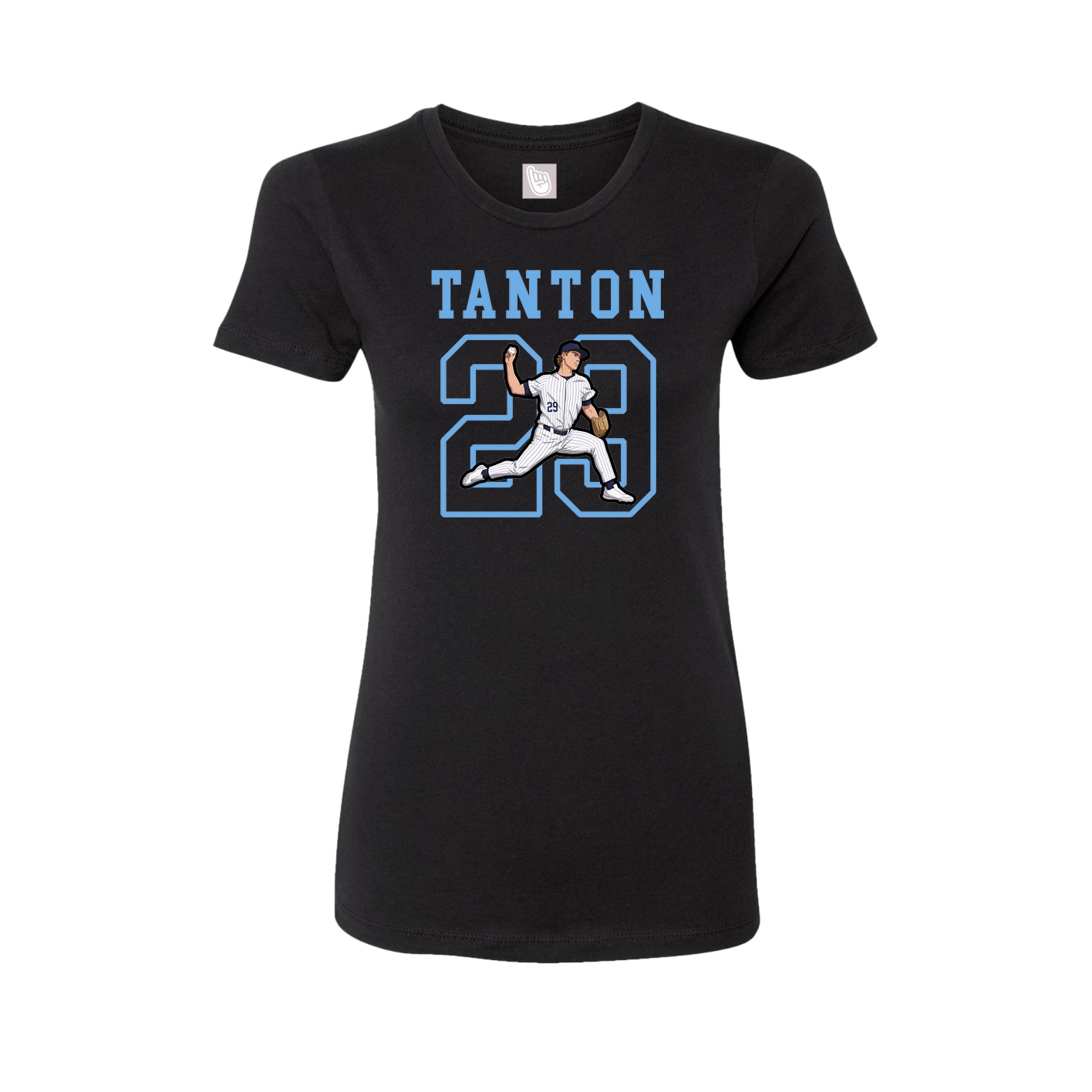 Fitted Women's Tee — Shirsey in Black