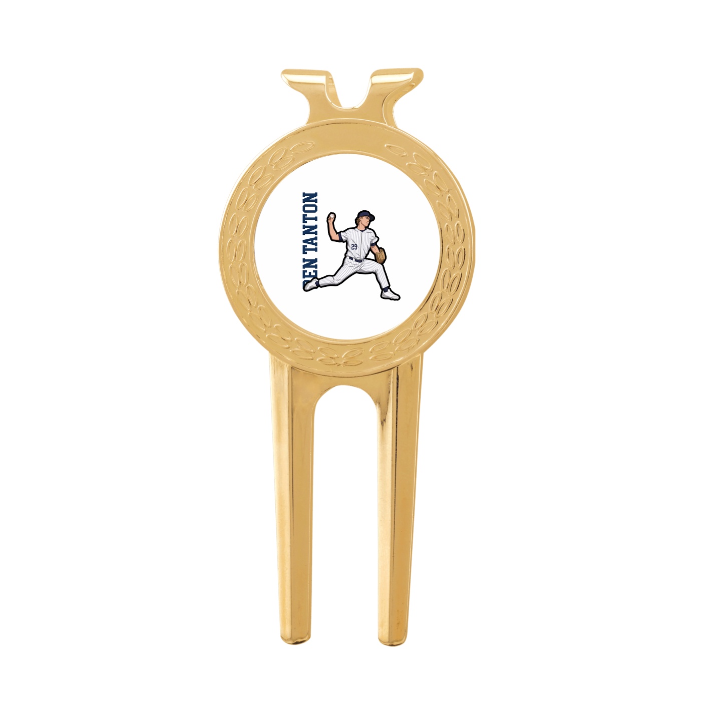 Divot Tool with Ball Marker — Name Vertical in Classic