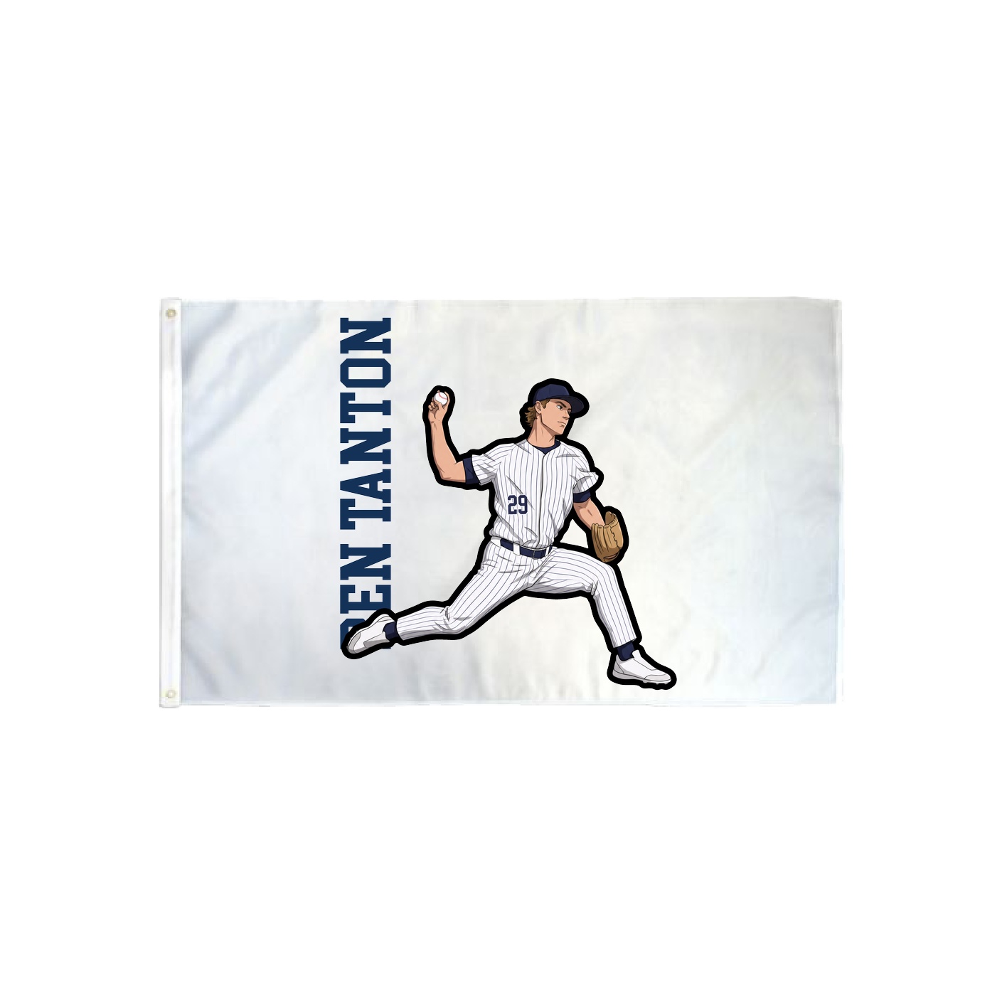 3x5 Flag — Name Vertical in Classic
