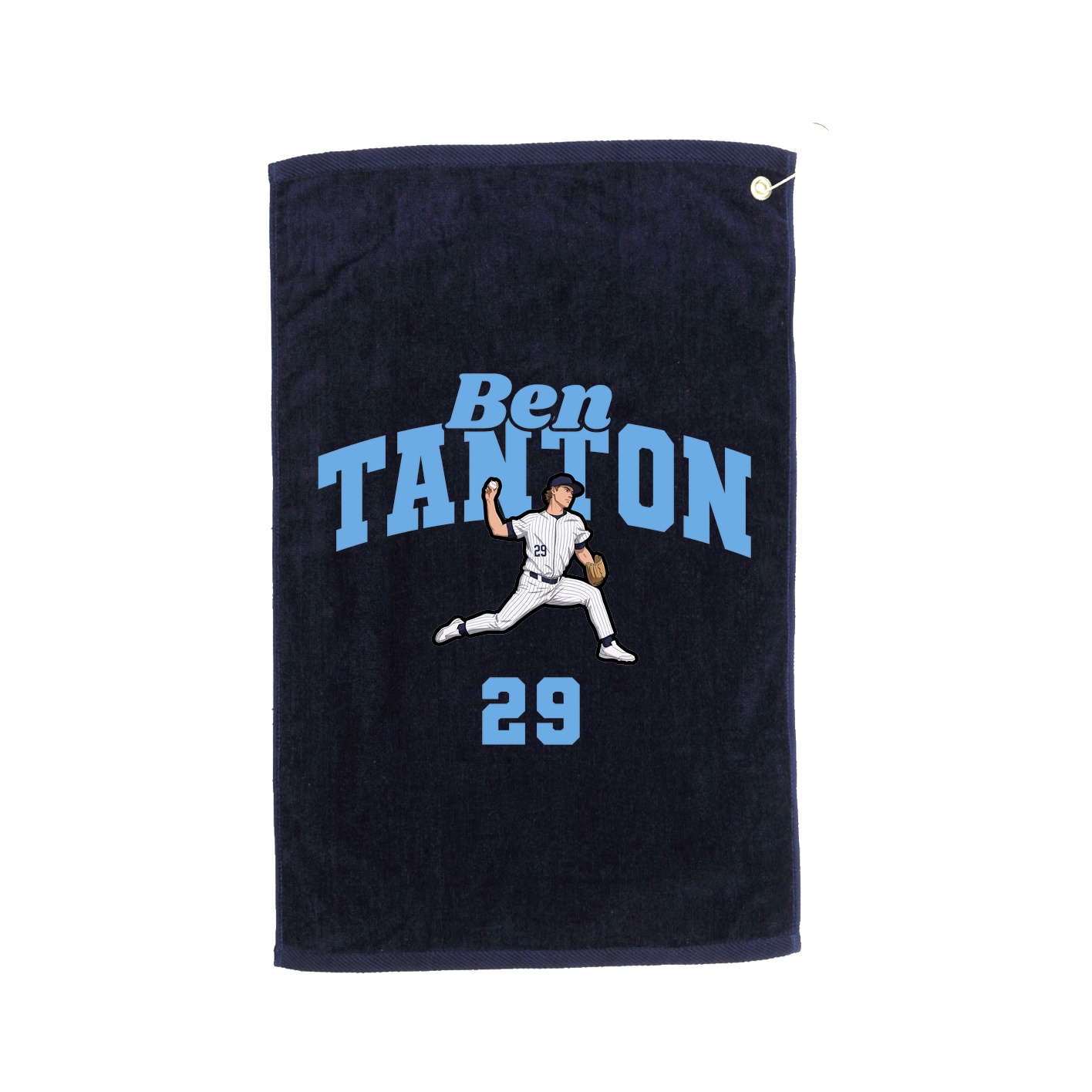 Golf Towel — Signature Arch in Navy