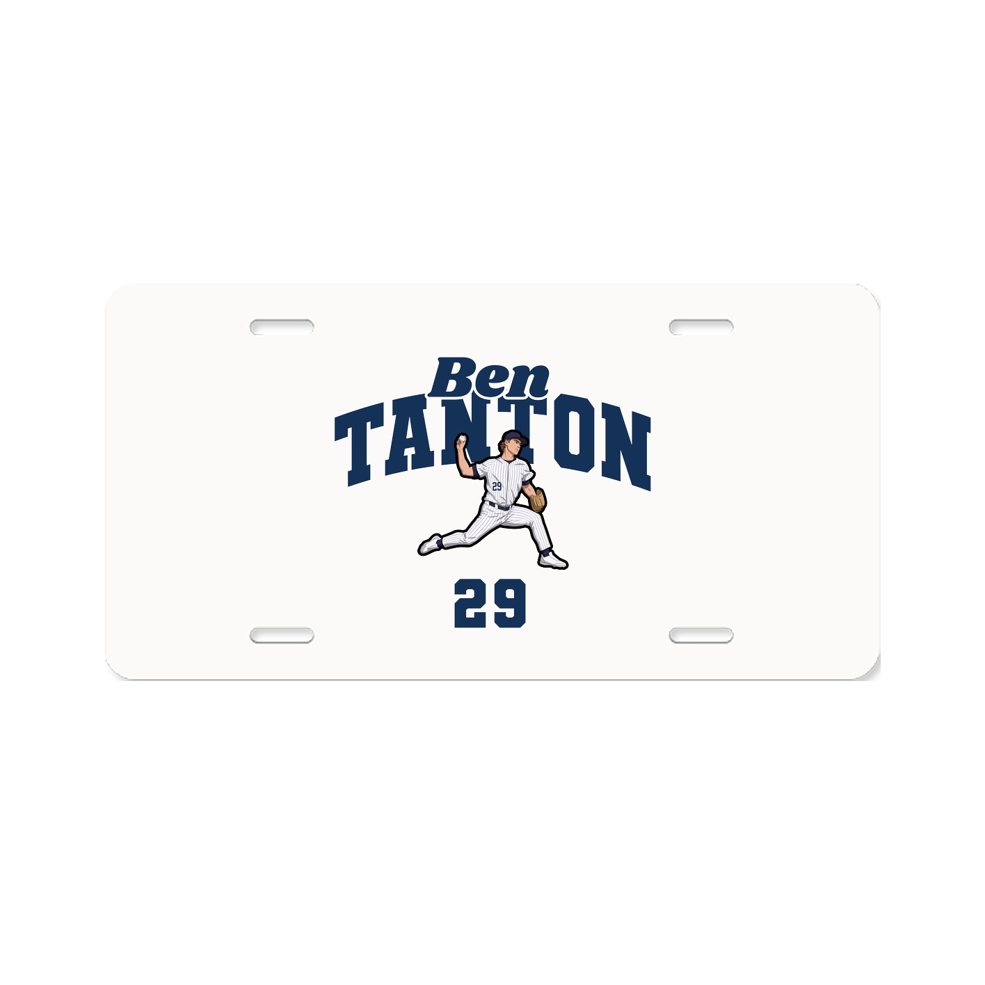 License Plate — Signature Arch in Classic