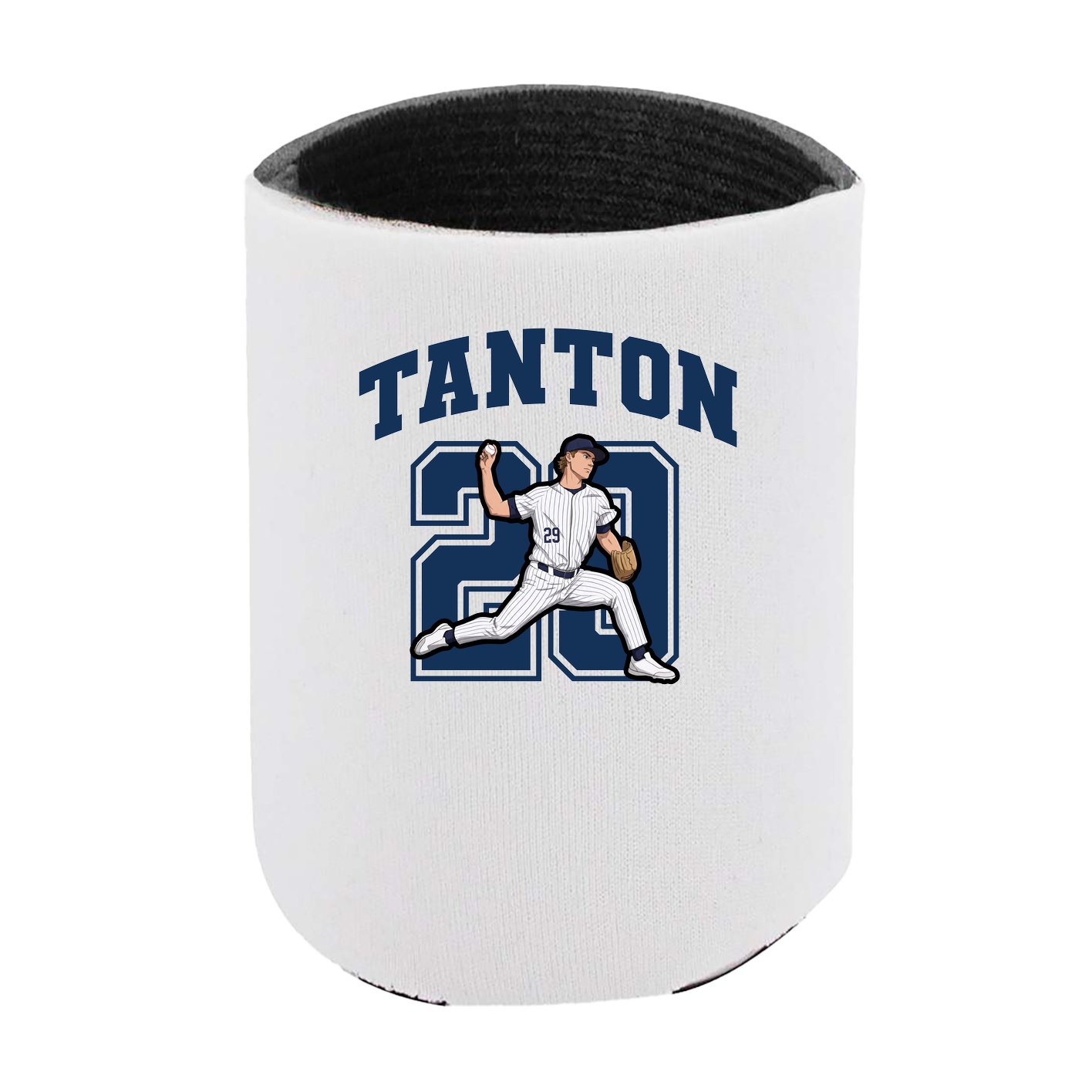 Can Holder — Number in White