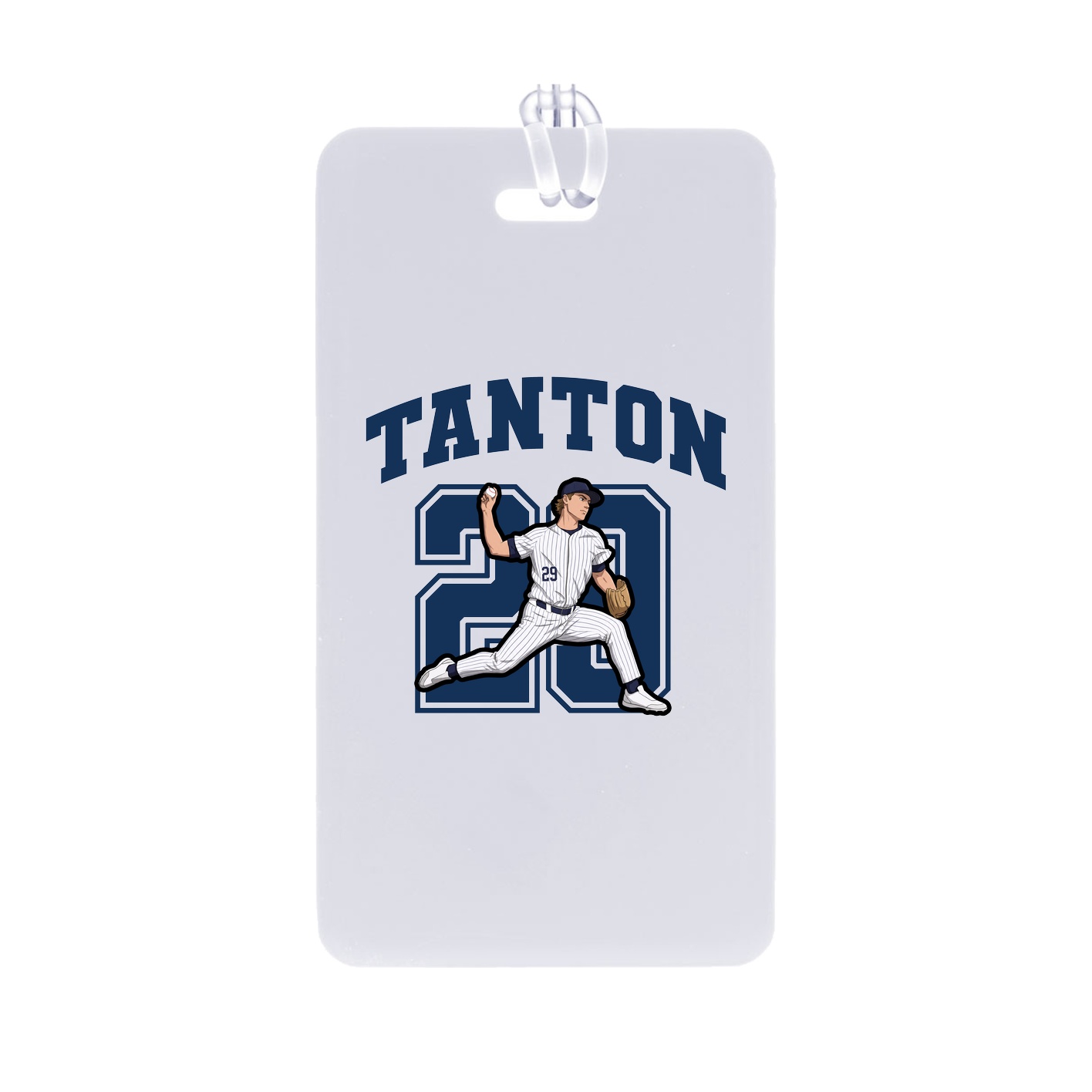 Bag Tag — Number in Classic